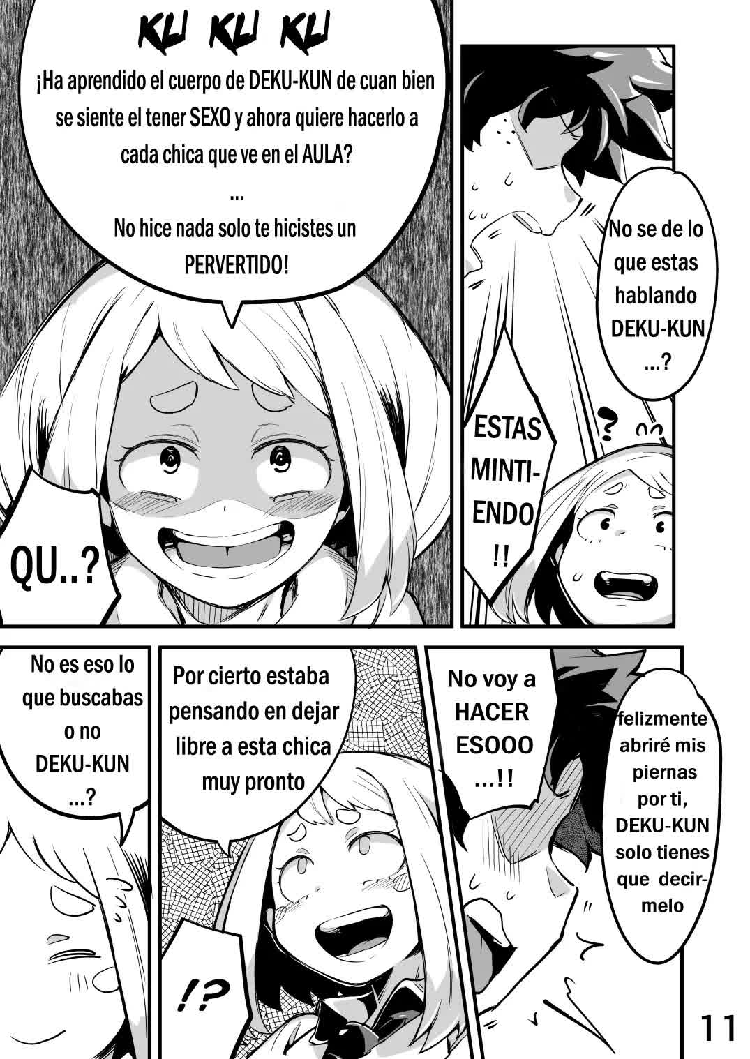 Boku to Nottori Villain Nakademia Vol. 2 Comic porno