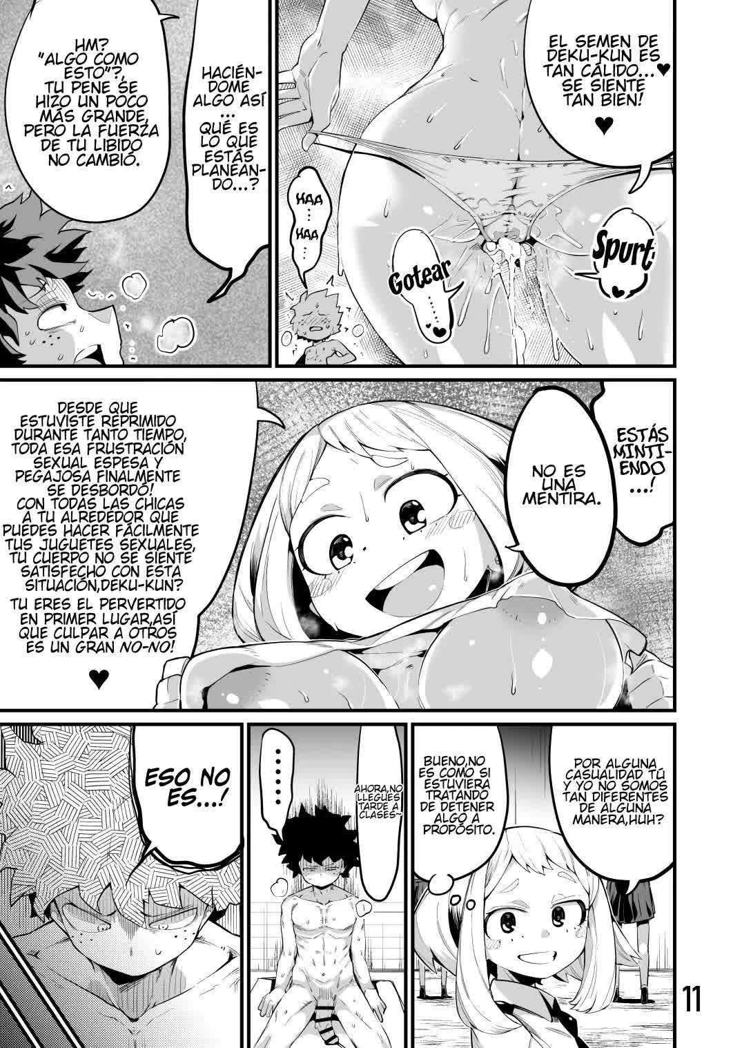 Boku to Nottori Villain Nakademia Vol. 3 - Mi cuerpo ha sido poseido por un villano pervertido Vol. 3 Comic porno