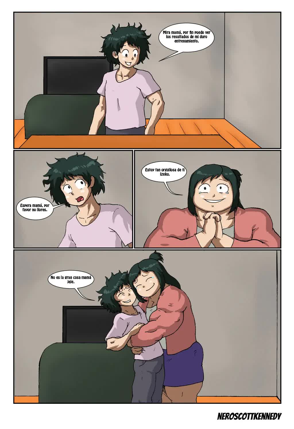 Strong mom Comic porno