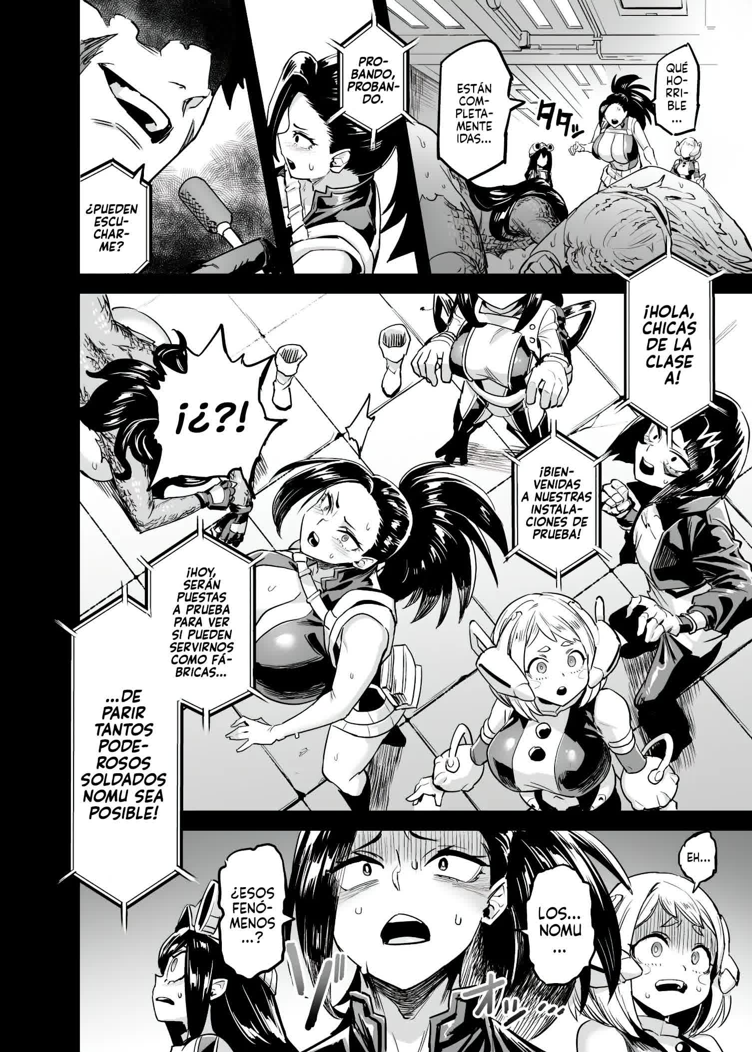 Watashi wa Villain Creati - Soy la Villana Creati ~Fábrica de Nomu~ Comic porno