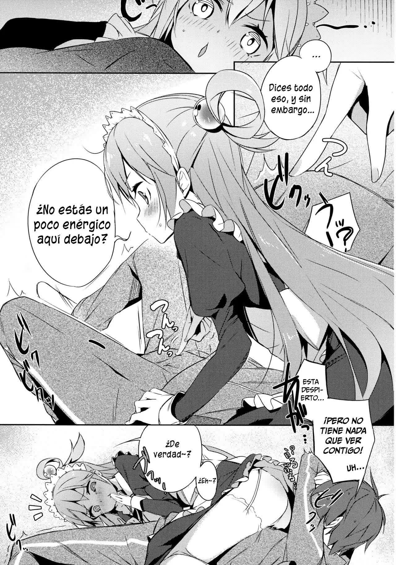 Kono Da-Maid to Mitsudan o! - A Private Discussion with this Useless Maid! Comic porno