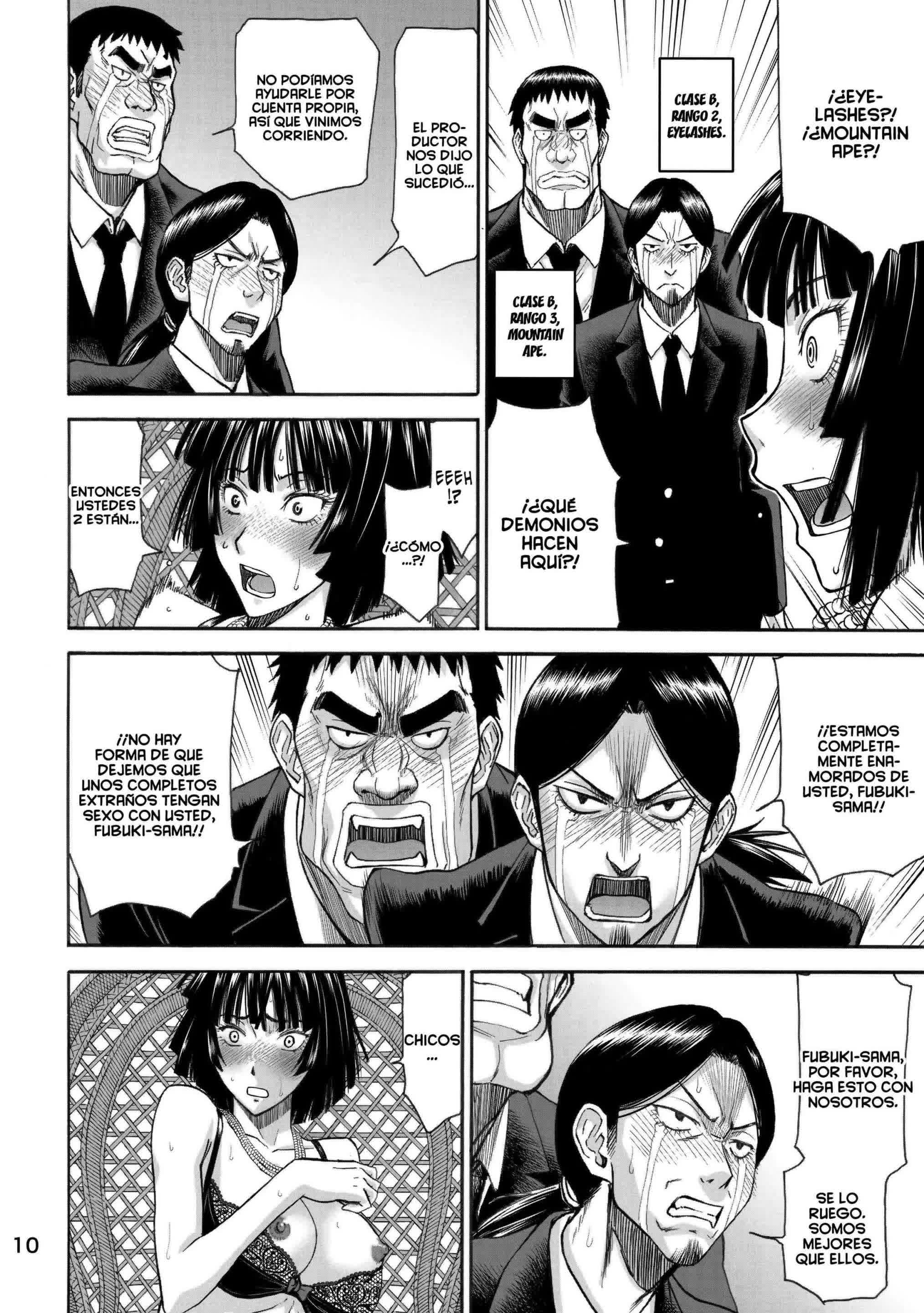 Geneki B-kyuu 1-i Hero Jigoku no Fubuki AV Debut! - El primer video porno de la heroína más fuerte de la clase B, Blizzard of Hell Comic porno