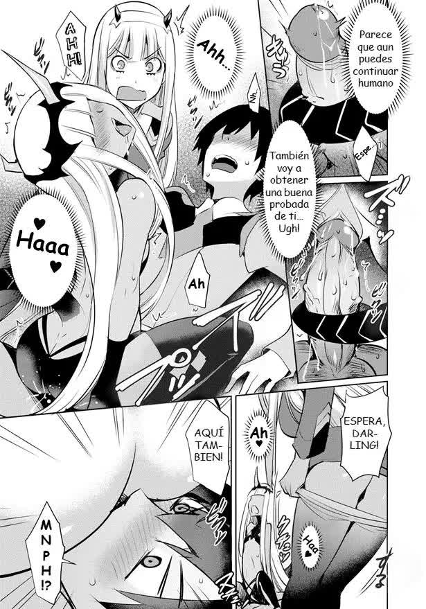 Darling in the One and Two Comic porno