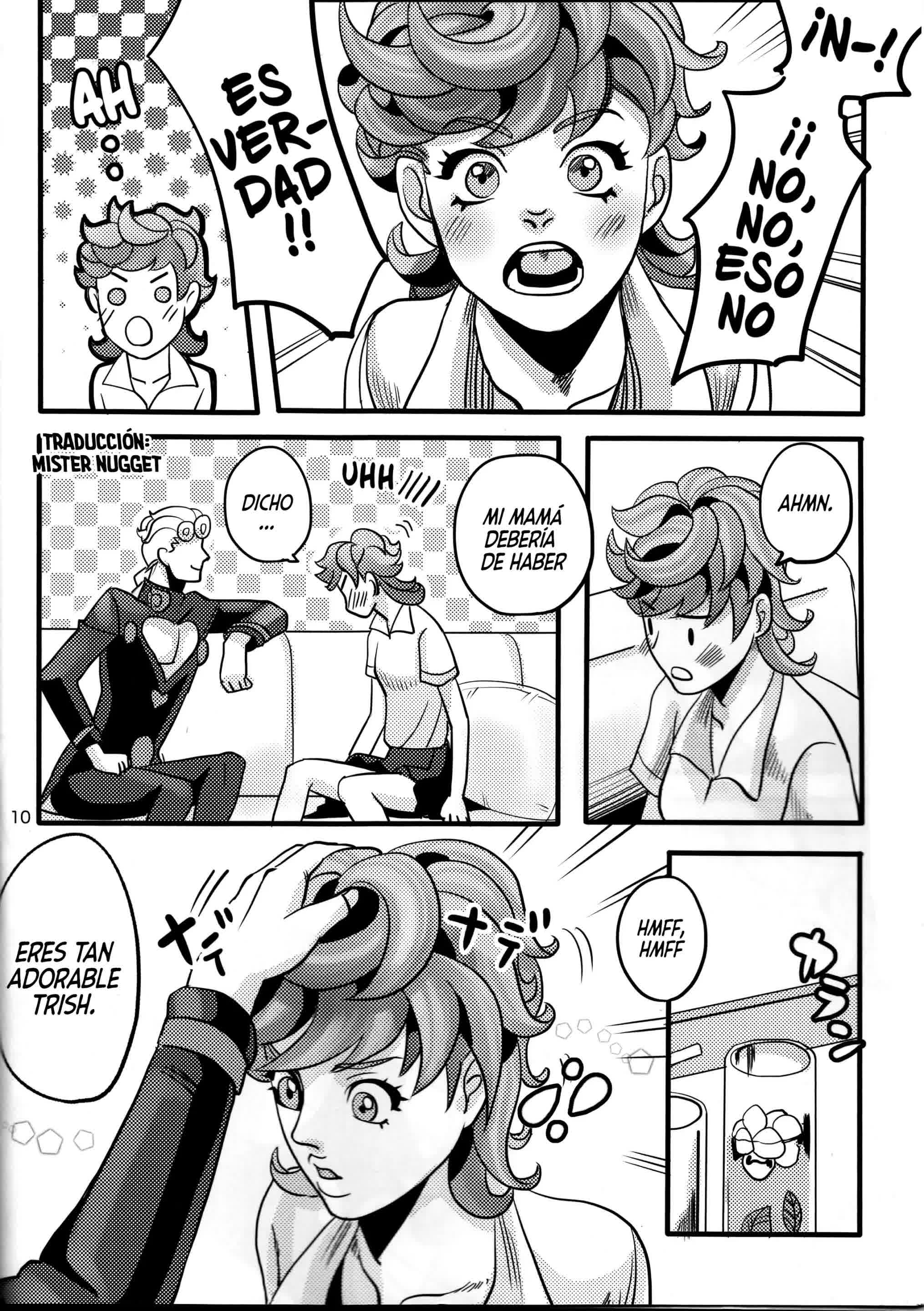 GIORNO x TRISH Comic porno