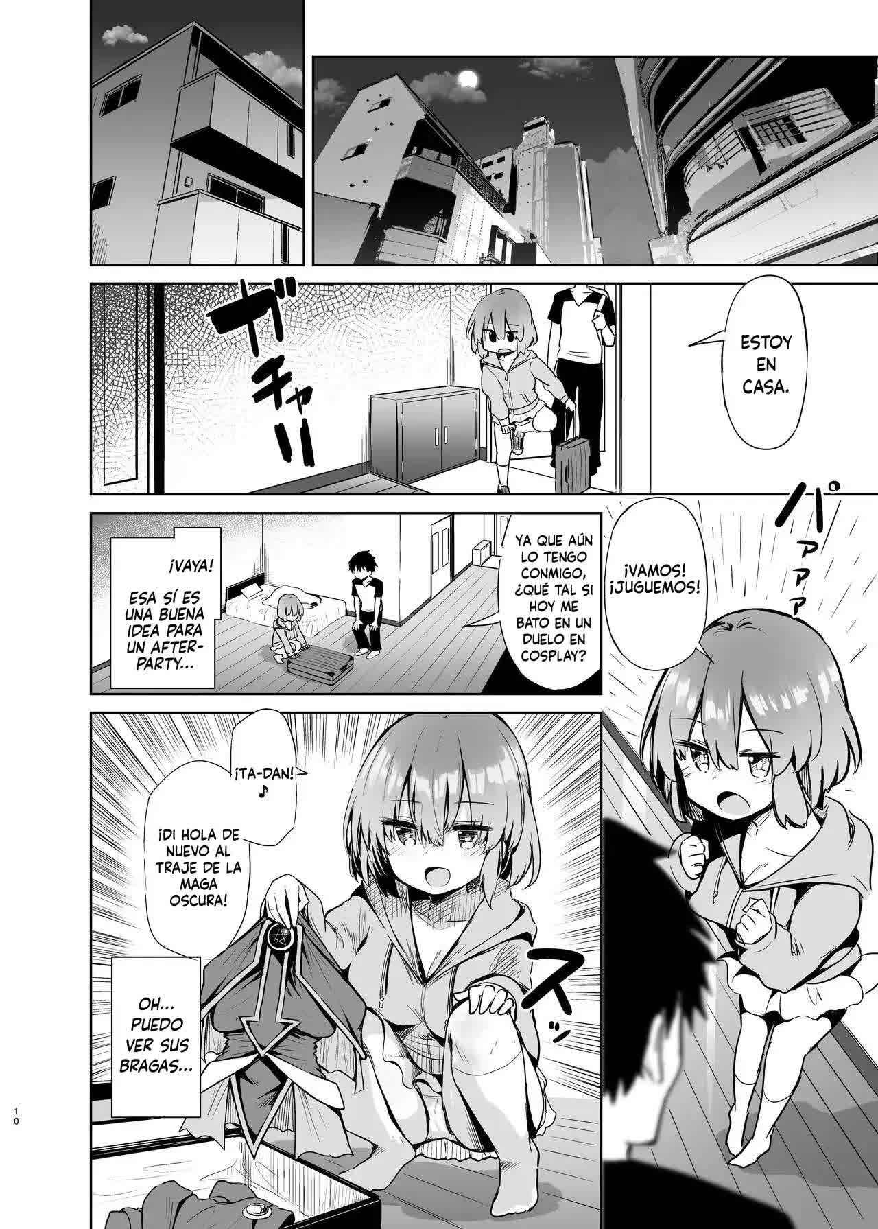 Follando a una Cosplayer de La Maga Oscura Comic porno