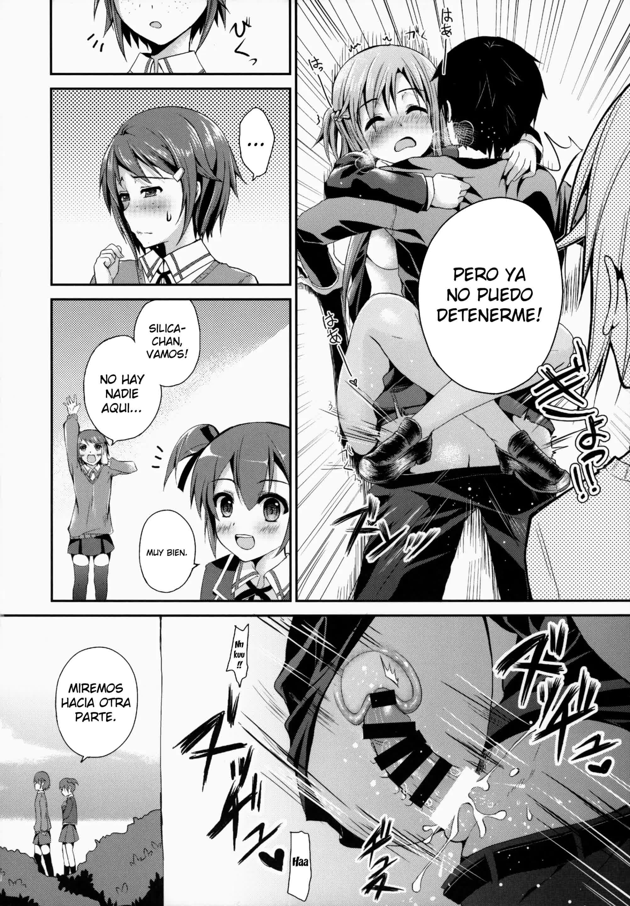 Shishunki ni Nama de Nakadashi suru. - A Venirse Adentro Durante la Pubertad Comic porno