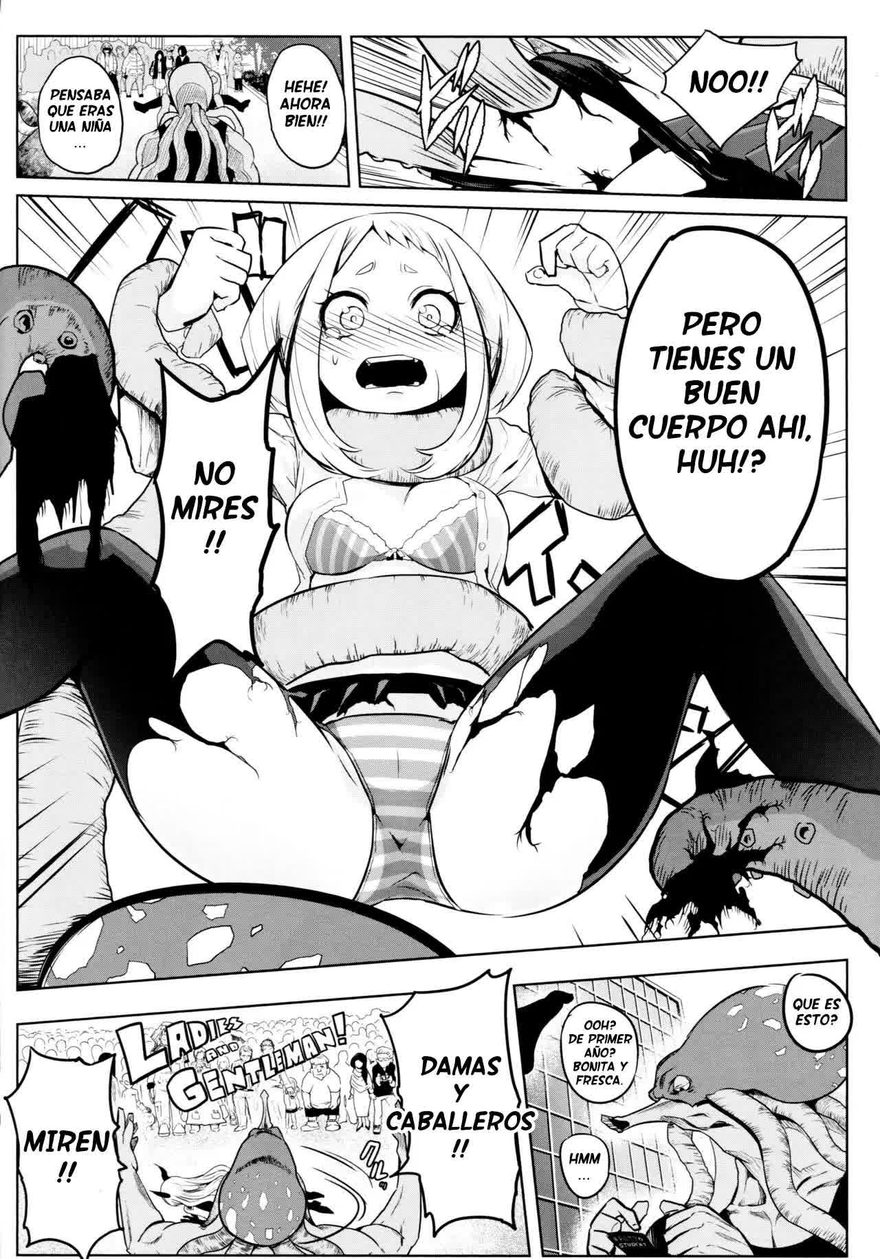 Saredo Uraraka ni! Ikari no Gachimacchi - Still Behave Uraraka! Comic porno