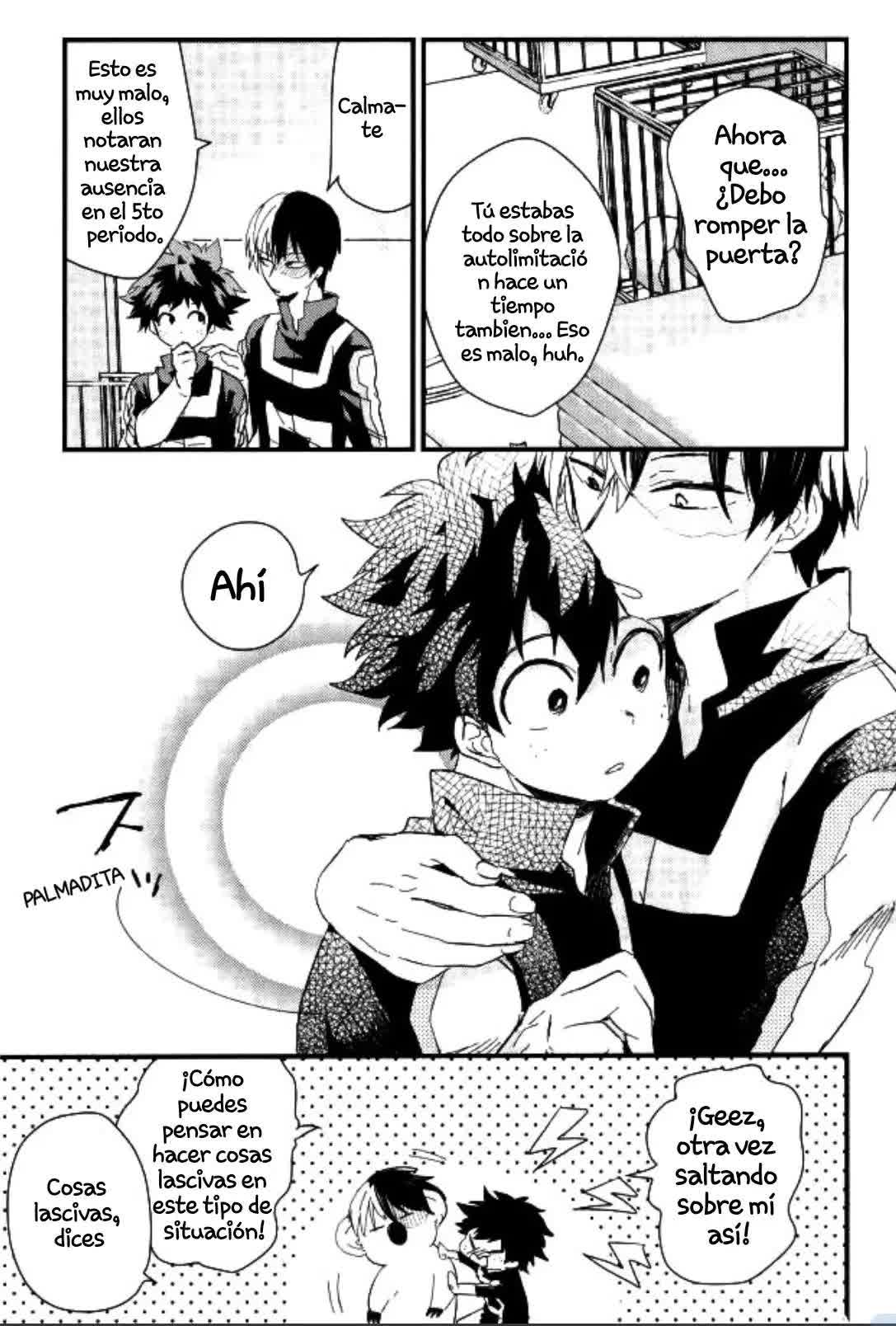 Midoriya-kun Y Todoroki-kun Son XXX En El Armario De Suministros De La Eh Comic porno