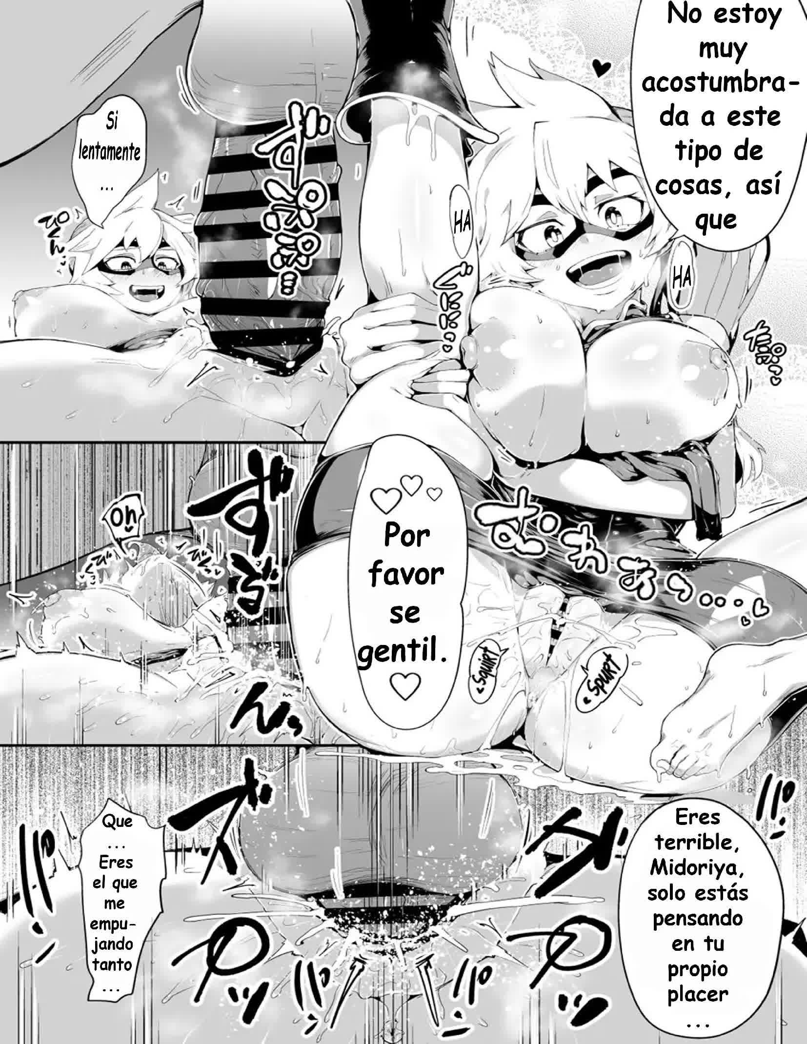 Boku to Nottori Villain Nakademia Vol. 4 Comic porno