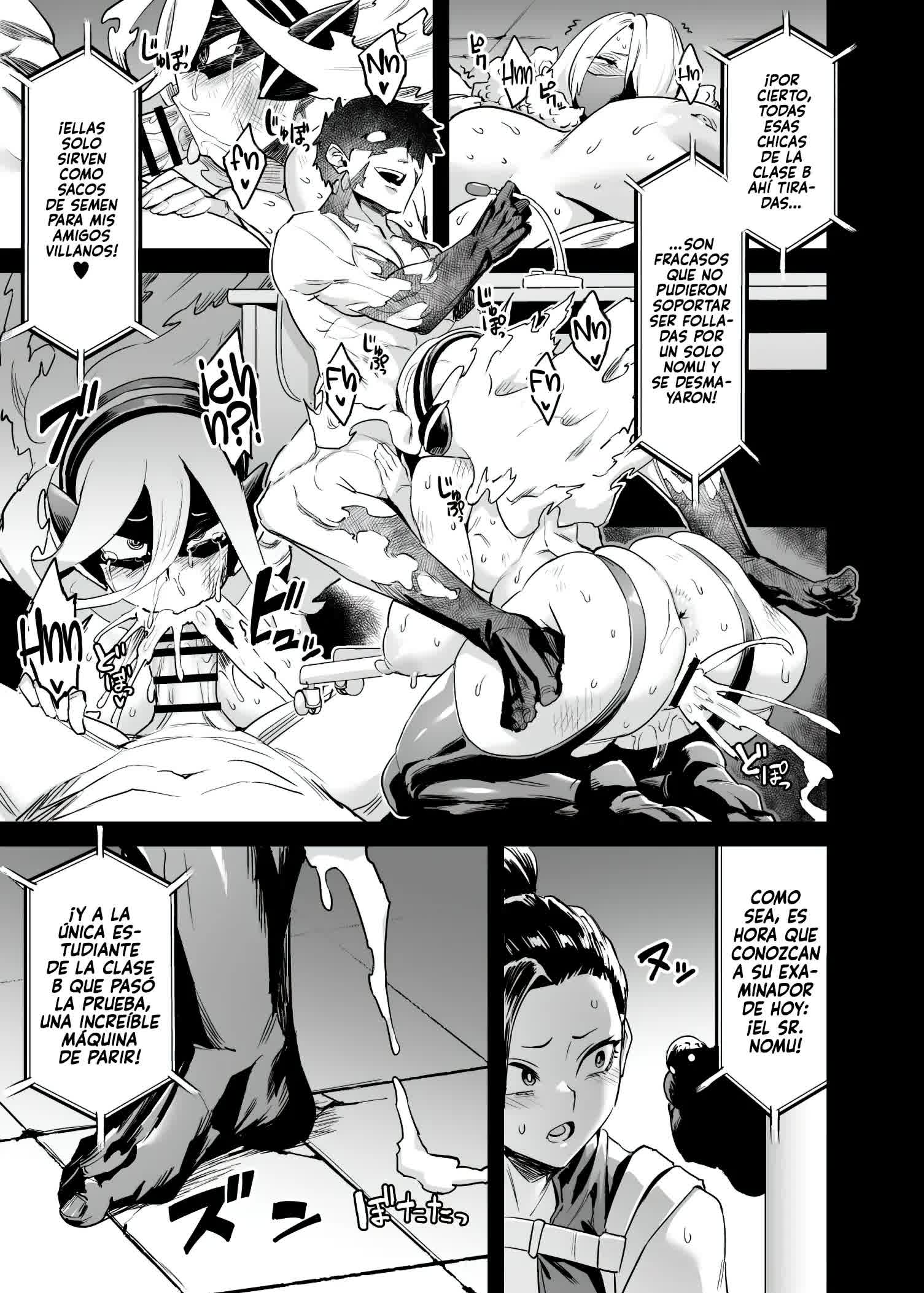 Watashi wa Villain Creati - Soy la Villana Creati ~Fábrica de Nomu~ Comic porno