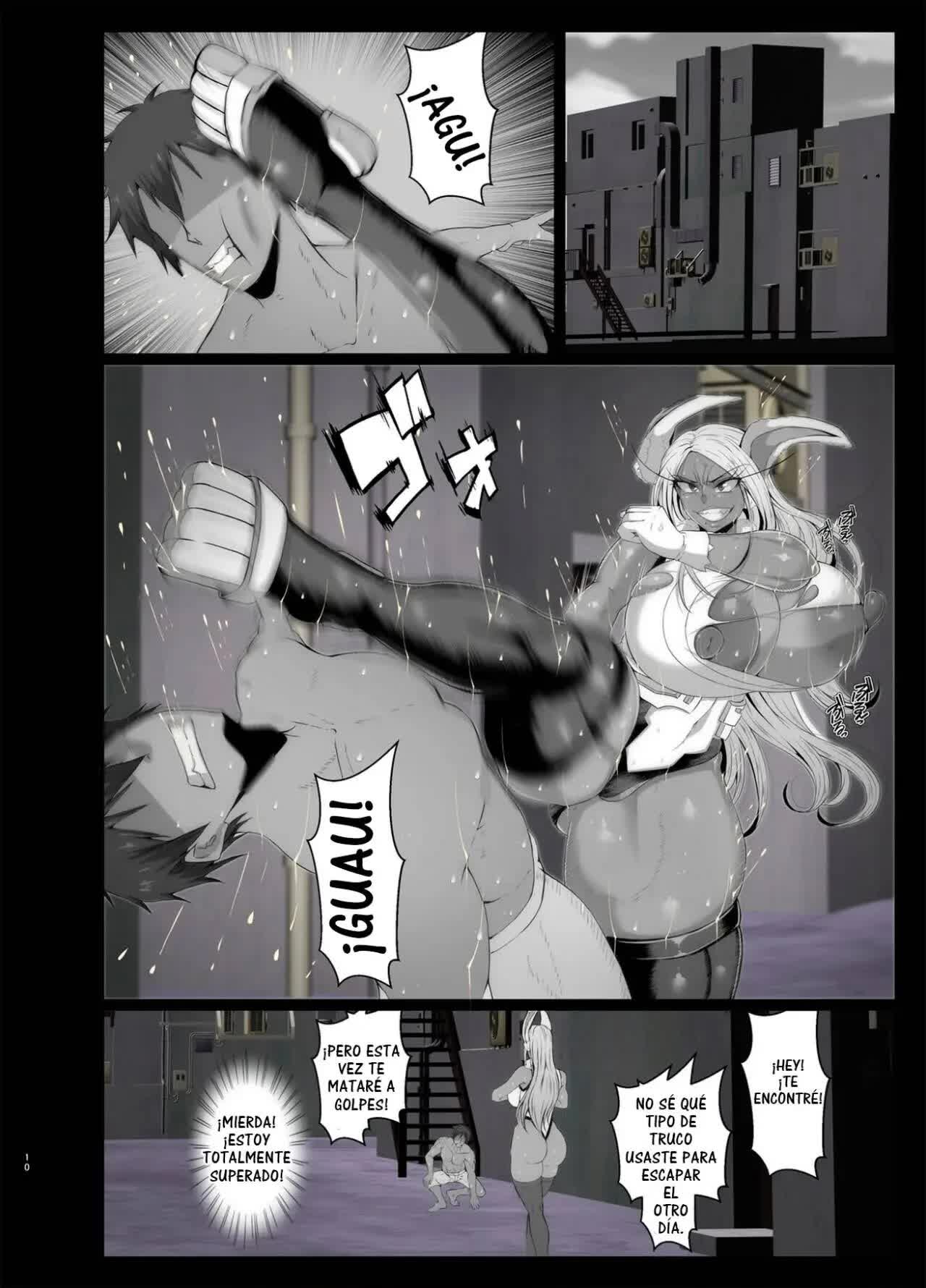 Sennou Haiboku Rabbit Hero - La heroina coneja derrota por lavado de cerebro Comic porno