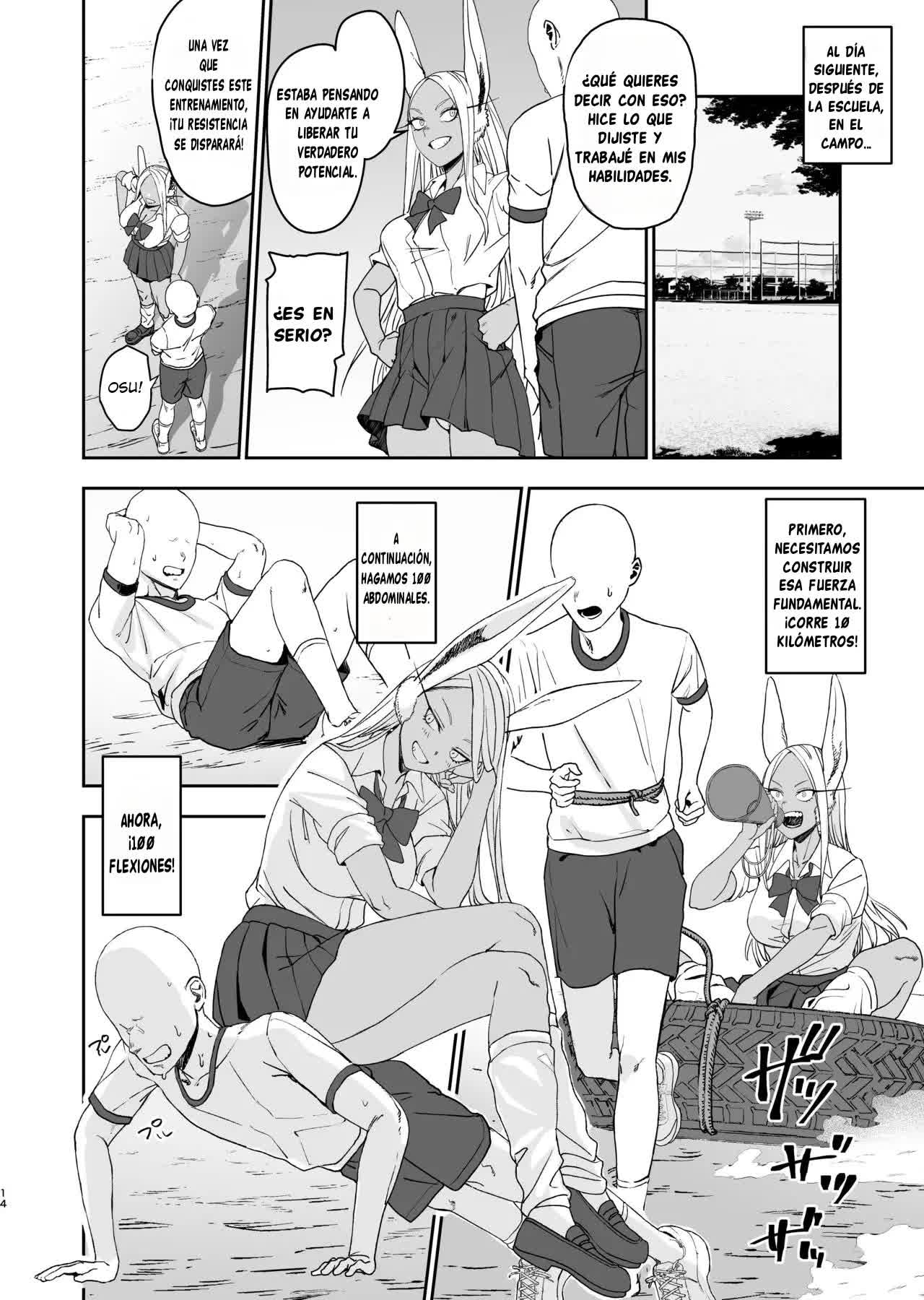 JK Mirko no Maruhi Training (Boku no Hero Academia) - El Entrenamiento Secreto de la Colegiala Mirko Comic porno