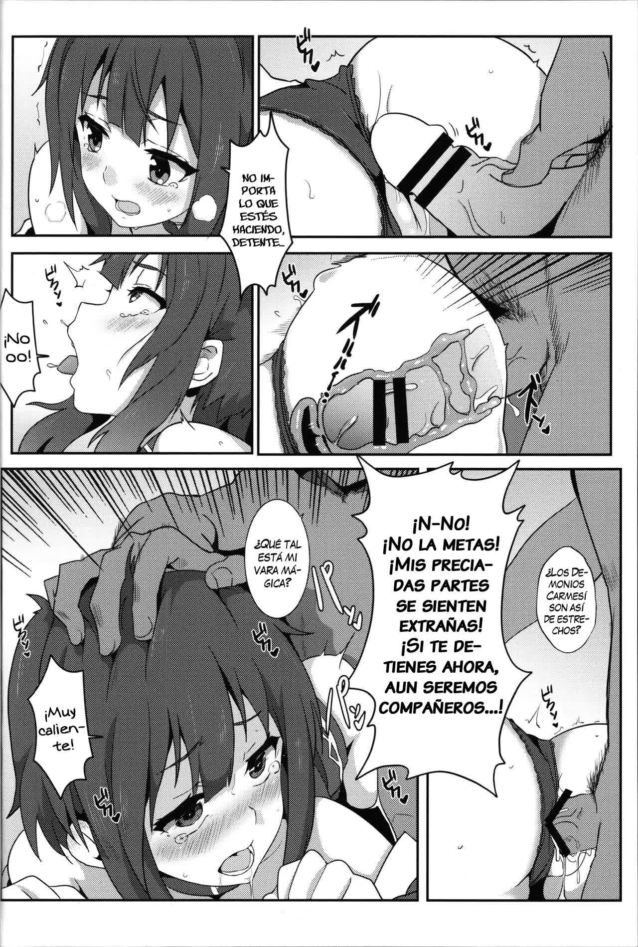 ¡Bendiciendo a Megumin con una Magnífica Explosión! Comic porno