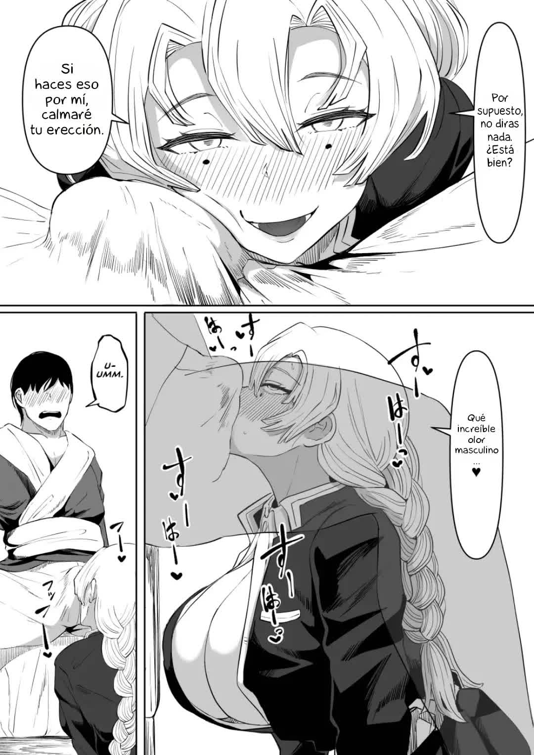 Bitch Kanroji Mitsuri - La puta de Mitsuri Kanroji Comic porno