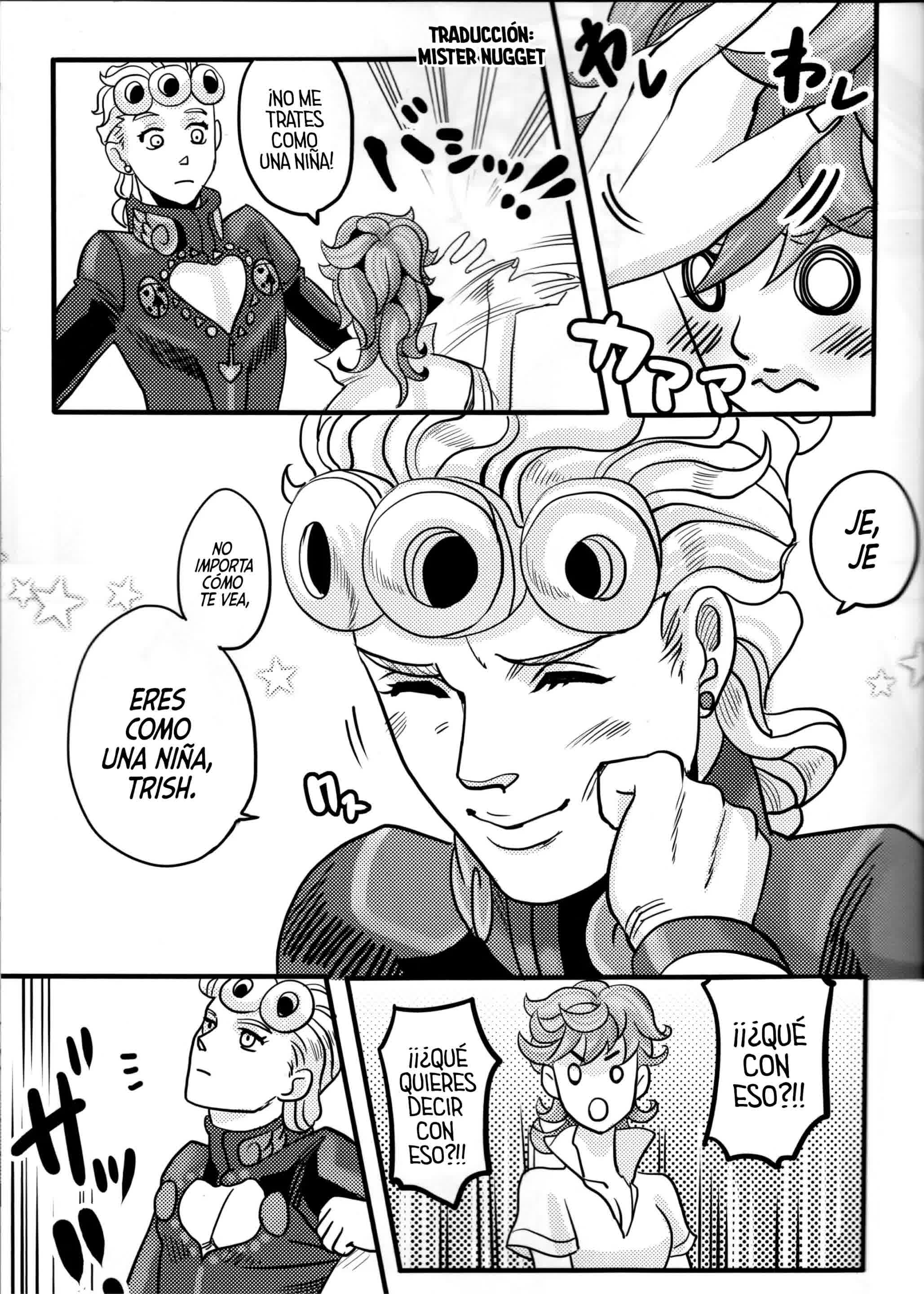 GIORNO x TRISH Comic porno