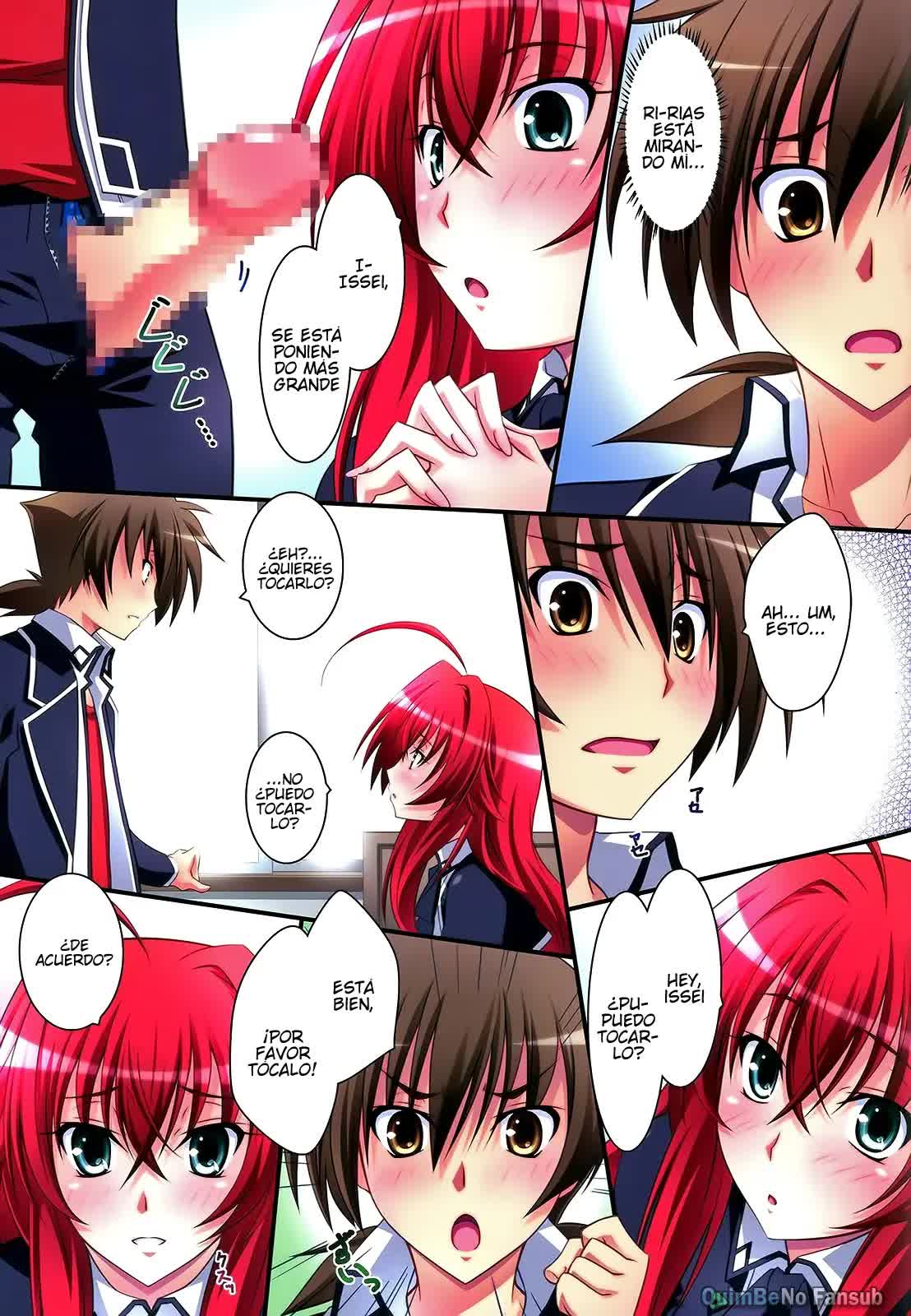 Scarlet princess Rias Daisuki! Comic porno