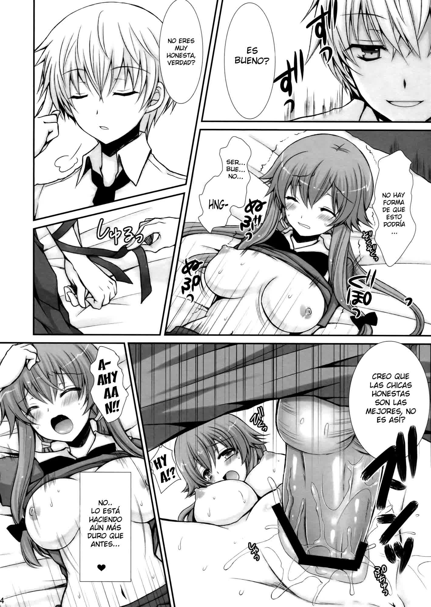 Tantei to Yandere no Kairaku Nikki Comic porno