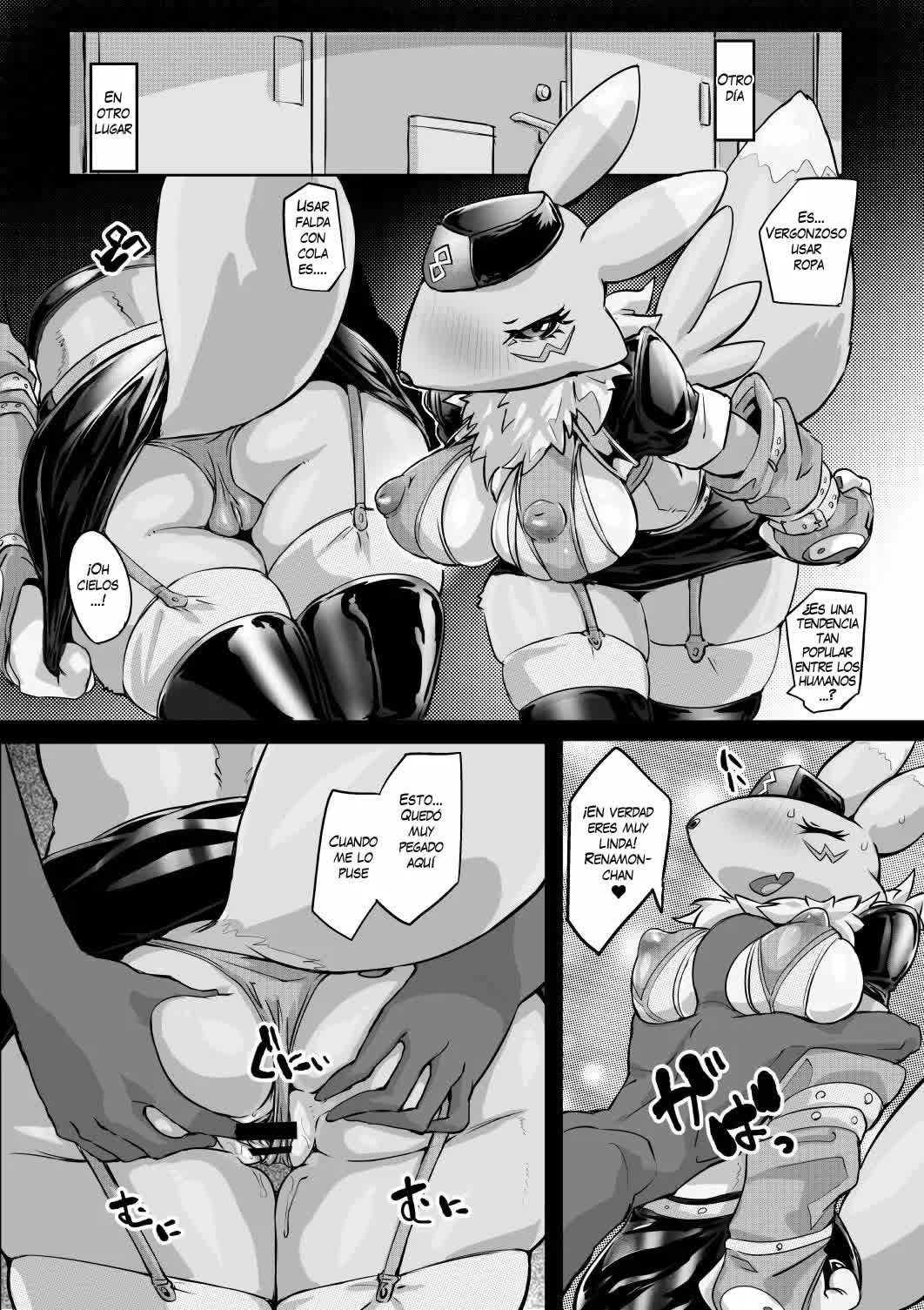 Minna no Renamon 2 - Renamon Para Todos 2 Comic porno