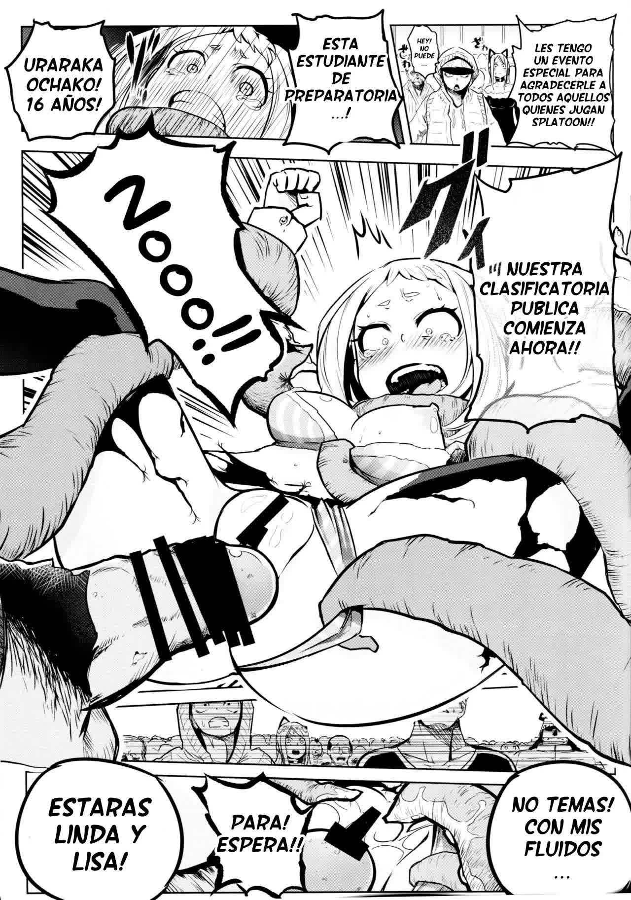 Saredo Uraraka ni! Ikari no Gachimacchi - Still Behave Uraraka! Comic porno