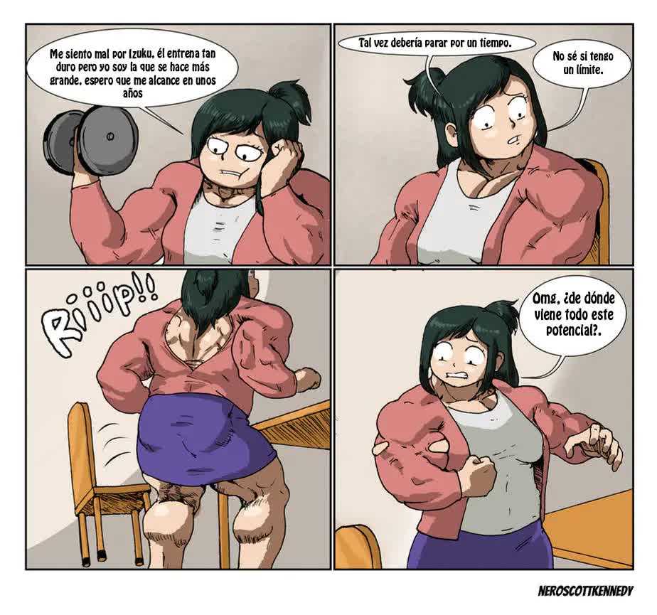 Strong mom Comic porno