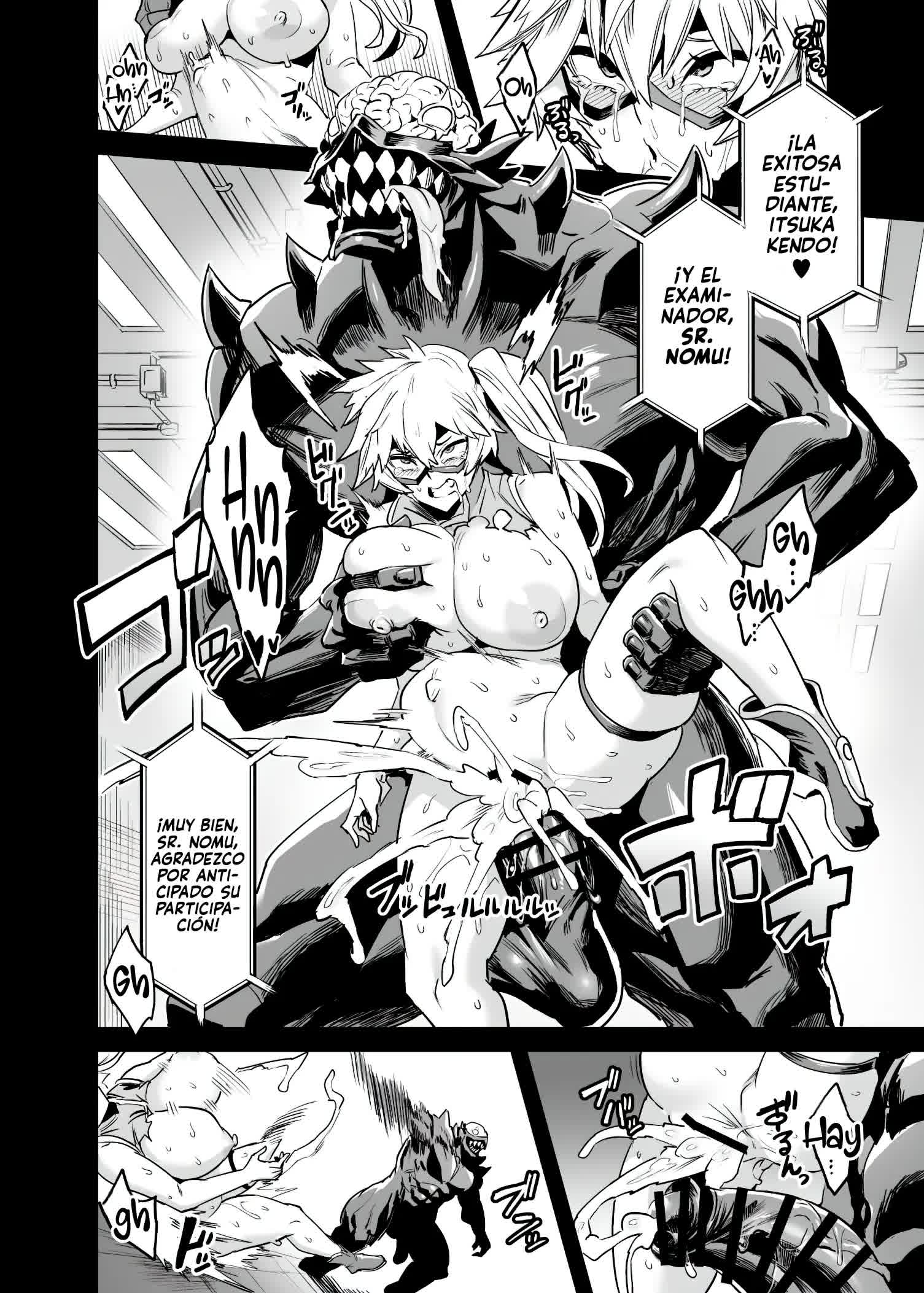 Watashi wa Villain Creati - Soy la Villana Creati ~Fábrica de Nomu~ Comic porno