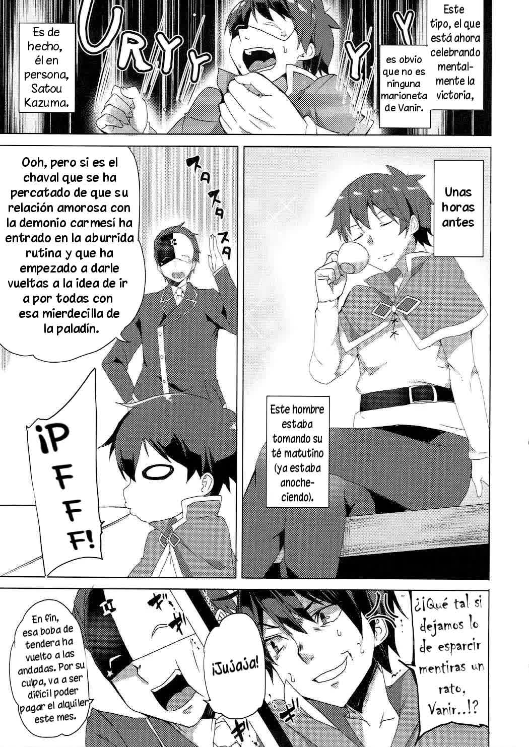 Kono Subarashii Kouma no Musume-tachi to 3P o! Comic porno