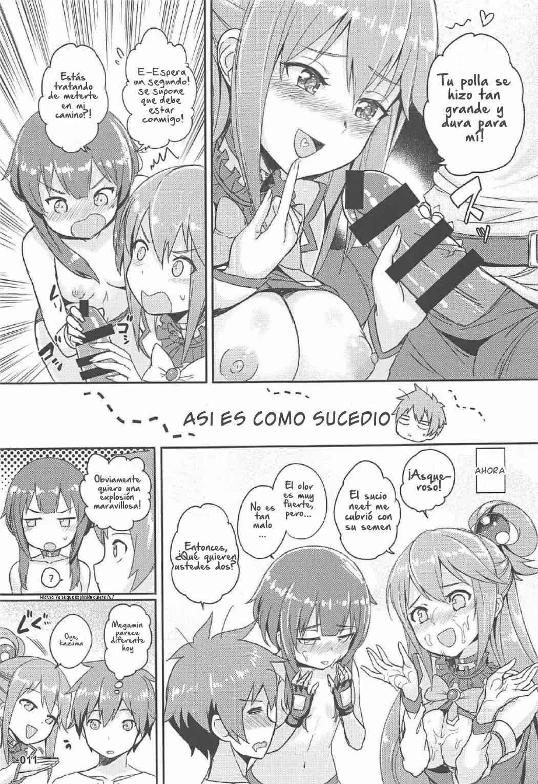 Kono Azen na Kazuma ni Shojo o! Comic porno