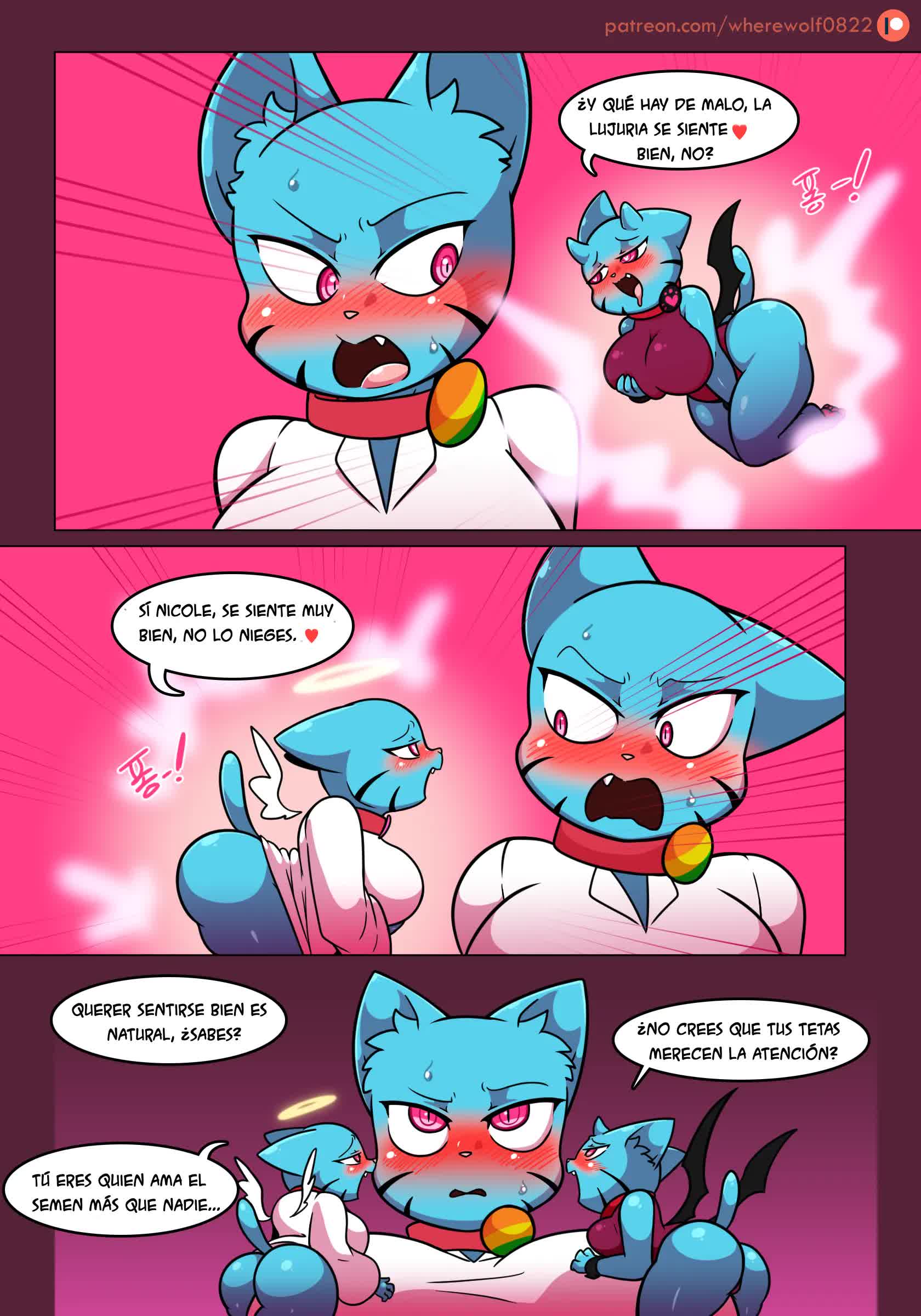 Lusty World of Nicole 2 Comic porno