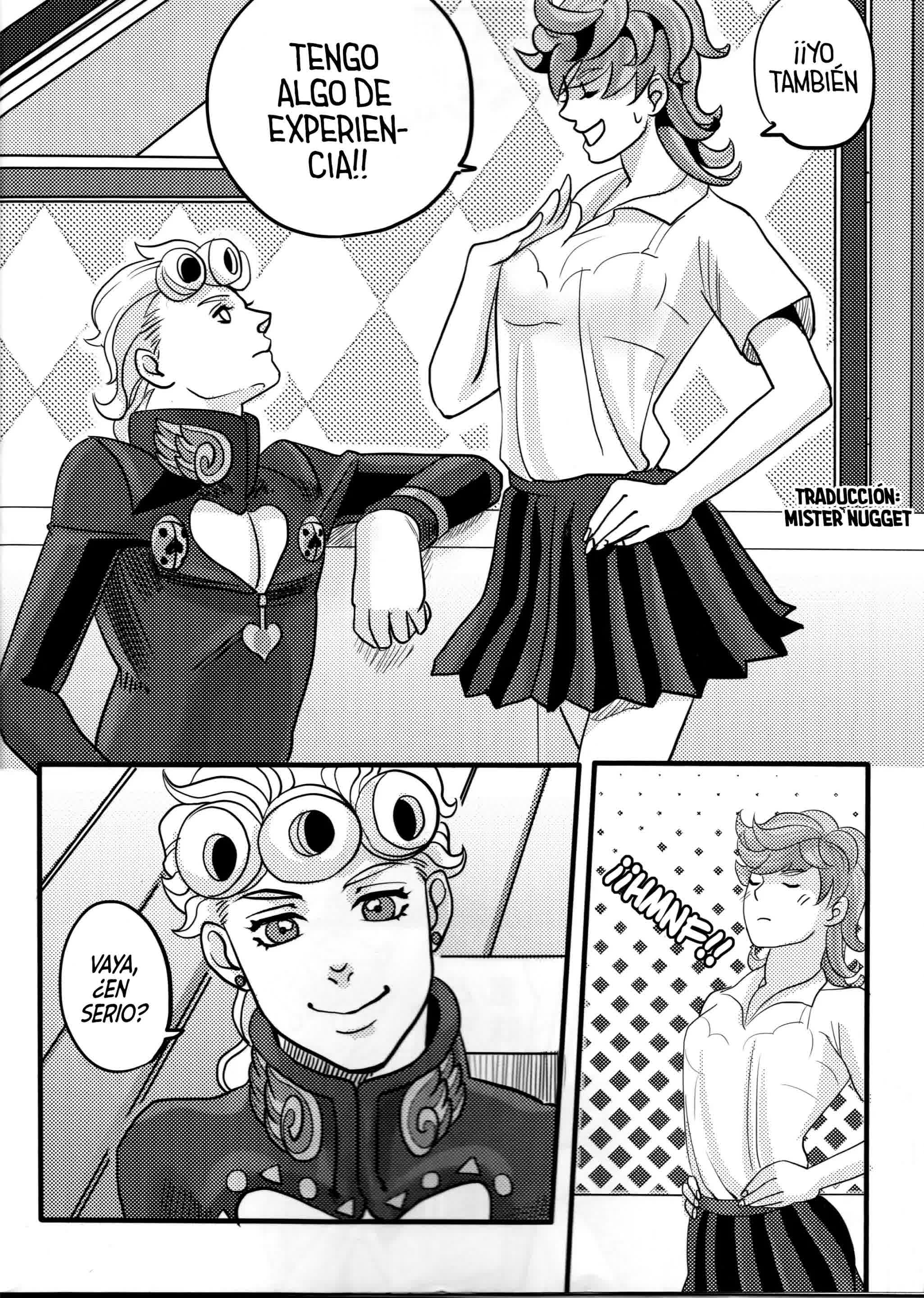 GIORNO x TRISH Comic porno