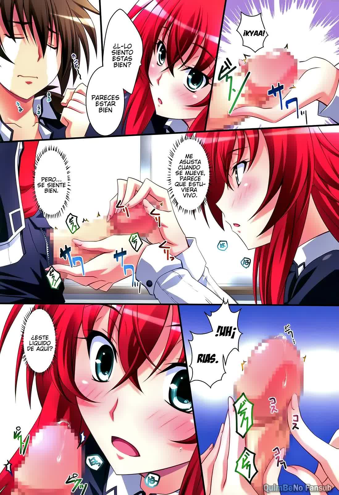 Scarlet princess Rias Daisuki! Comic porno