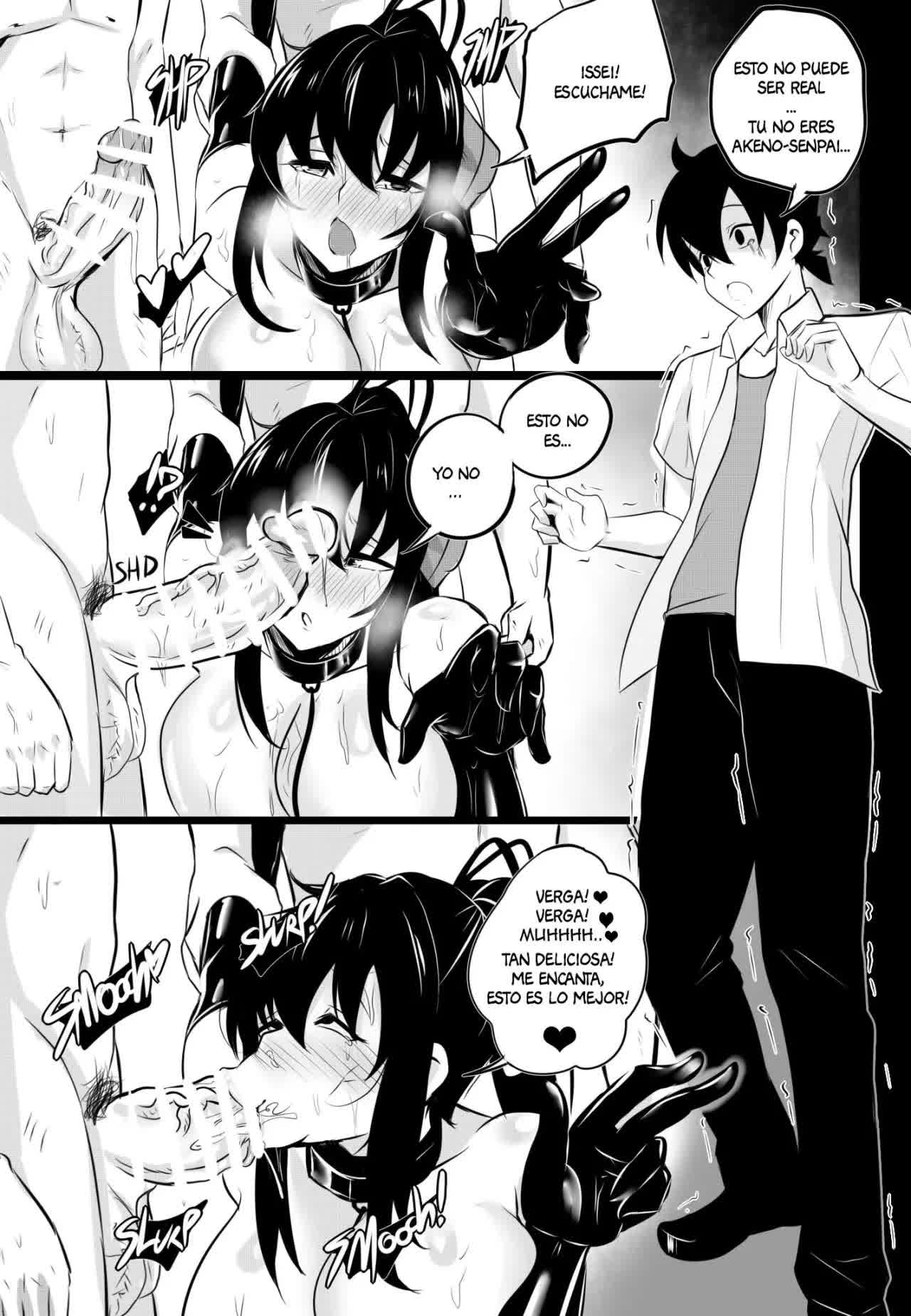 B-Trayal 22-4 Akeno Comic porno