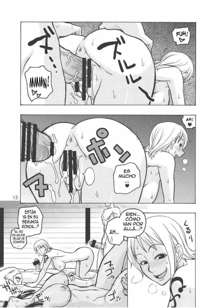 Nami no Koukai Nisshi EX NamiRobi 2 Comic porno