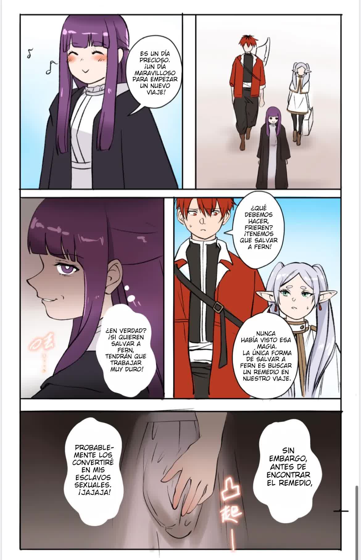 Yamiochi no Frieren 01 Comic porno