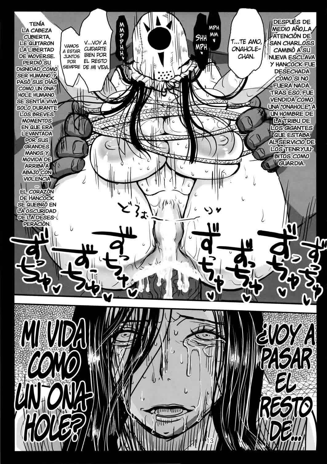 Metabolism-H Moto Dorei Kaizoku Jotei Hancock no Hanayome Shiyugyou Comic porno
