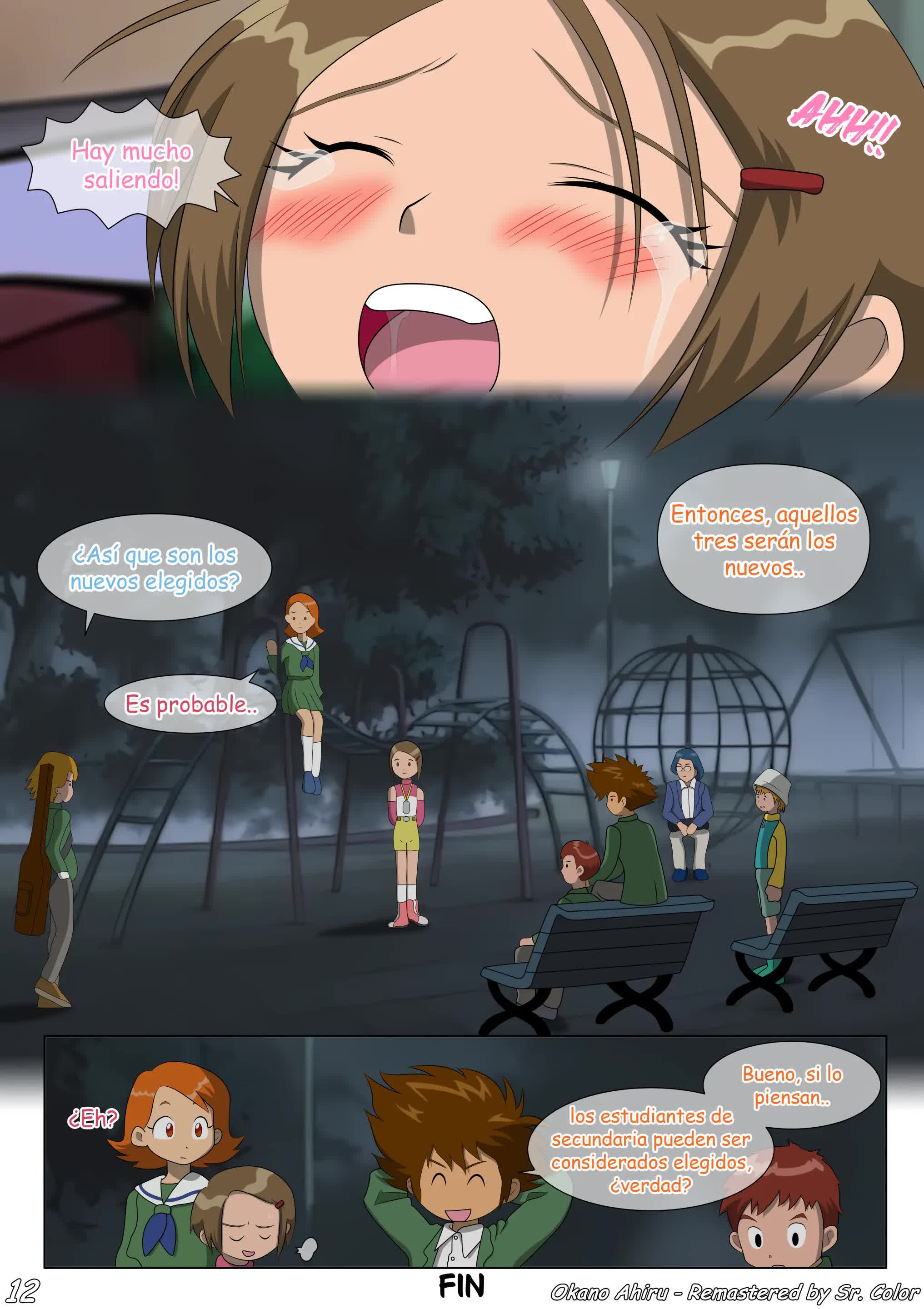 Your Blue Comic porno