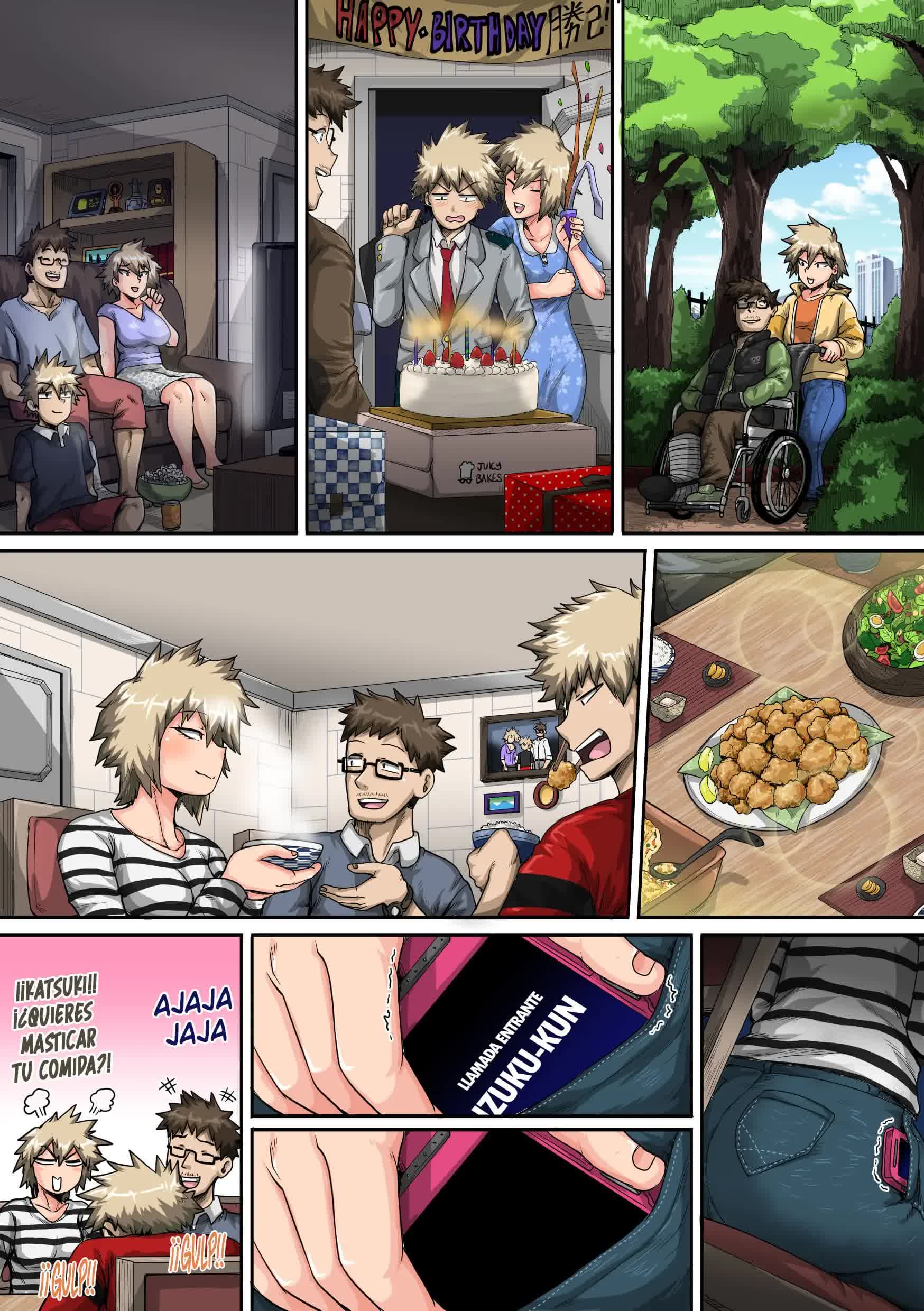 Boku no Harem Academia Bakugou Mama to no Natsuyasumi 'Chuuhen' Comic porno