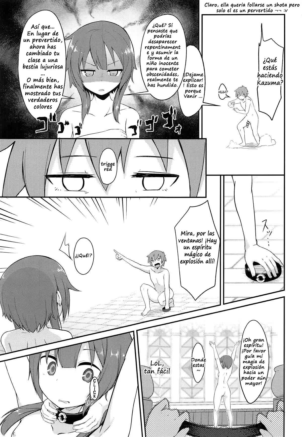 Lolikko Megumin o Kouryaku Seyo! - [Emergency Quest!] Captivate a Loli Megumin! Comic porno