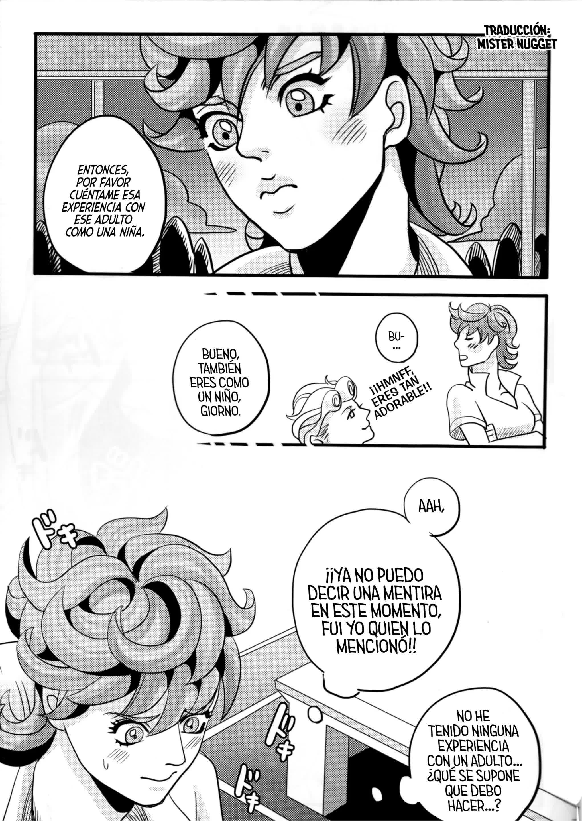 GIORNO x TRISH Comic porno