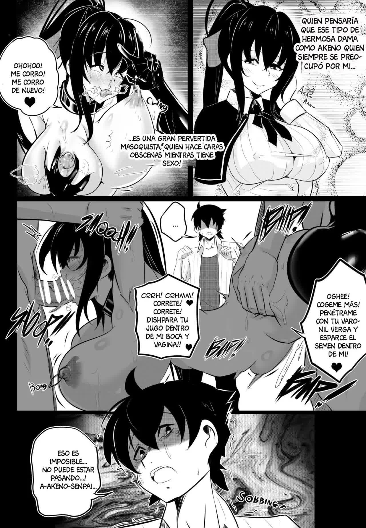 B-Trayal 22-4 Akeno Comic porno