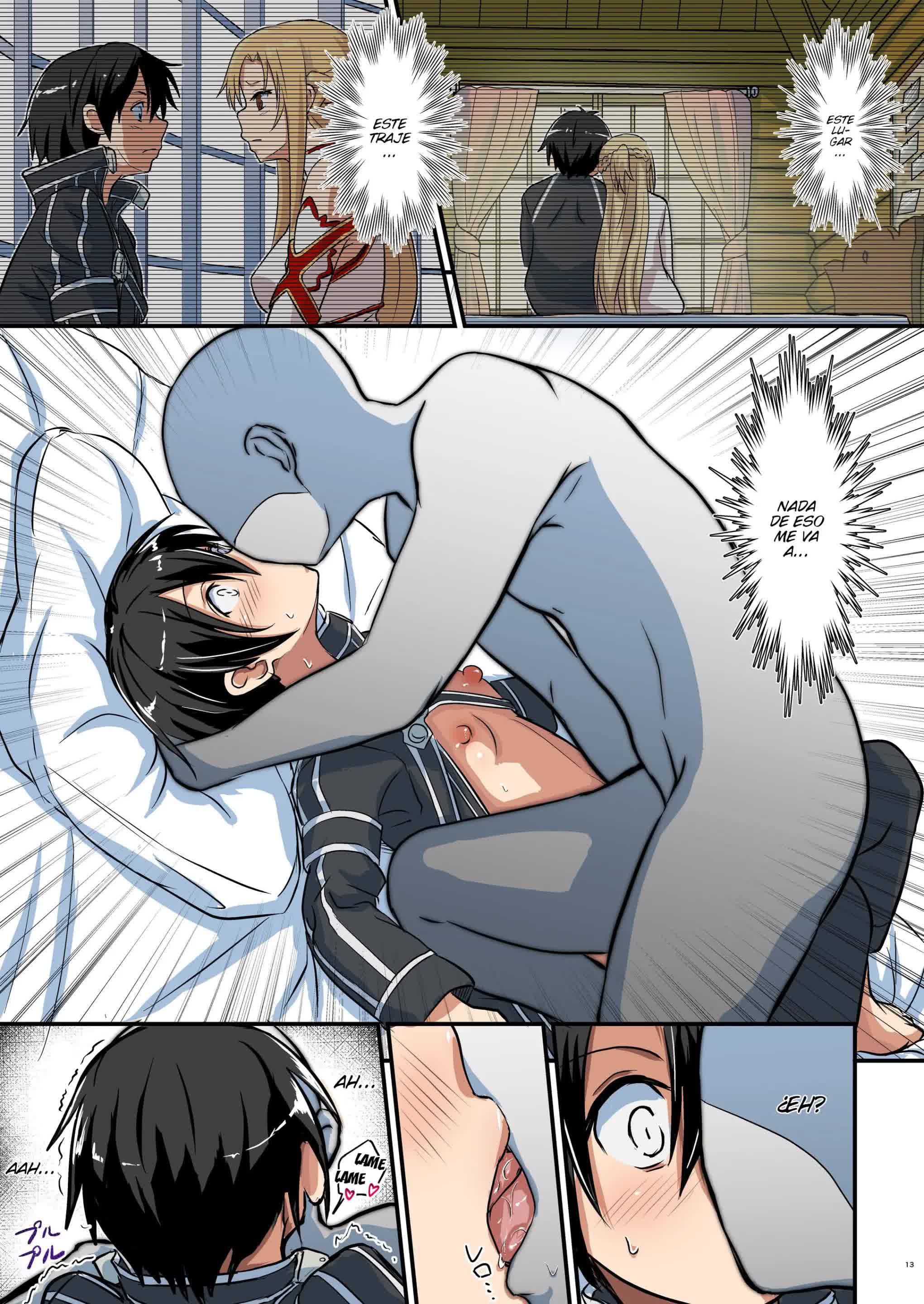 Kiriko Route Another 06 ~Nyotai Kanraku SAO Cos Ryoujoku Hen~ Comic porno