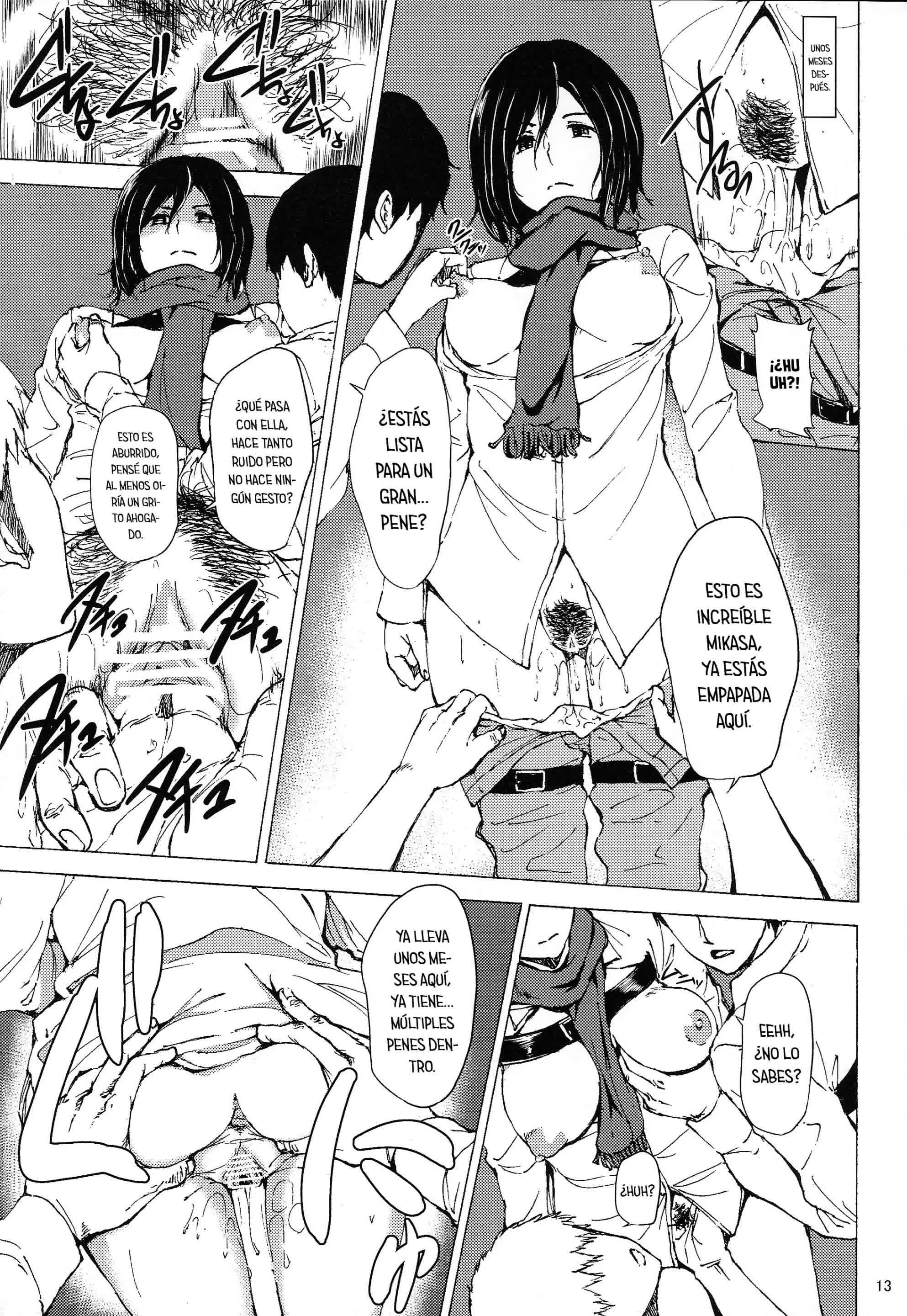 Chousa Heidan Ura Tokubetsu Kunren - Entrenamiento especial para el cuerpo de exploradores Comic porno