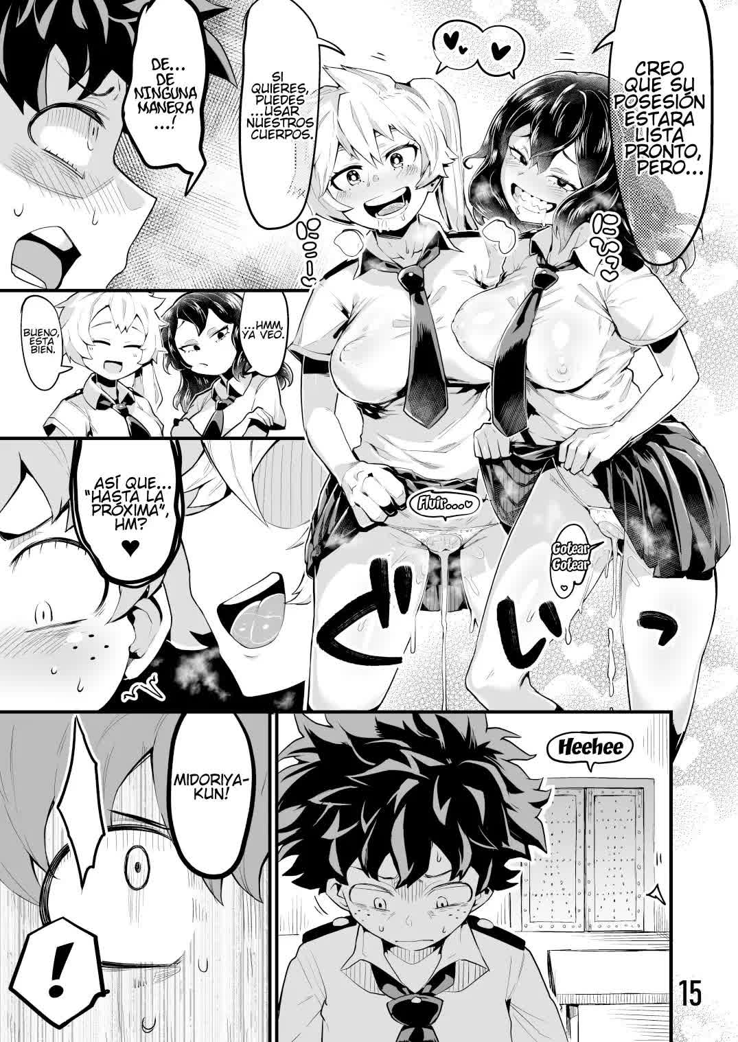 Boku to Nottori Villain Nakademia Vol. 3 - Mi cuerpo ha sido poseido por un villano pervertido Vol. 3 Comic porno