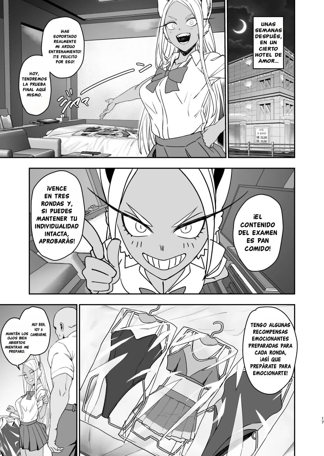 JK Mirko no Maruhi Training (Boku no Hero Academia) - El Entrenamiento Secreto de la Colegiala Mirko Comic porno