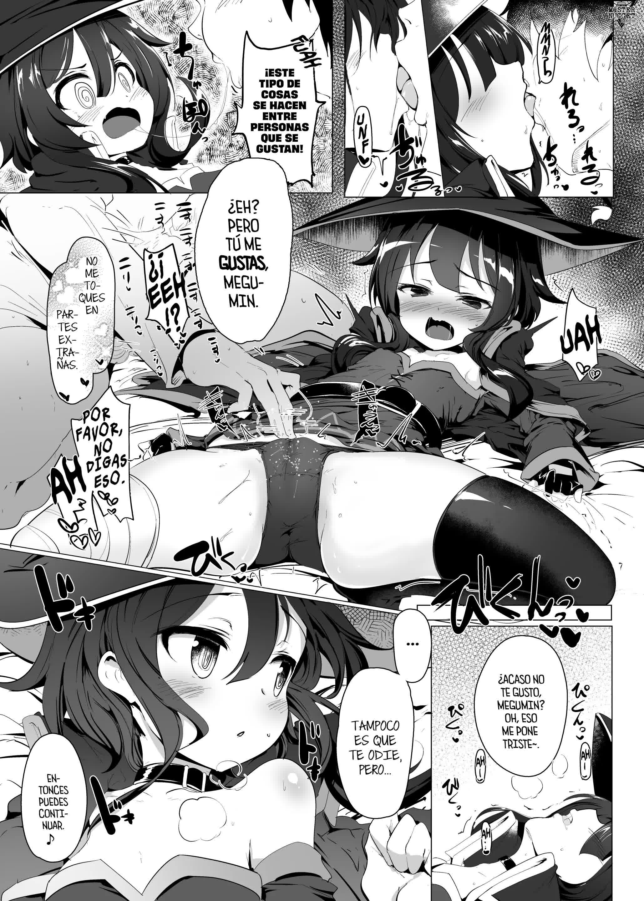 Megumin ga Netetari Netenakattari Comic porno