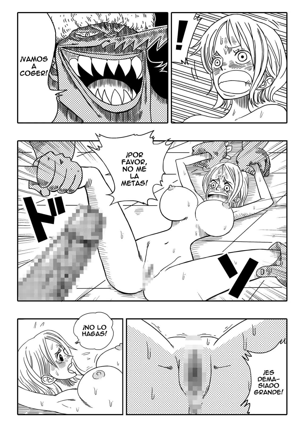 Two Piece - Nami vs Arlong Comic porno