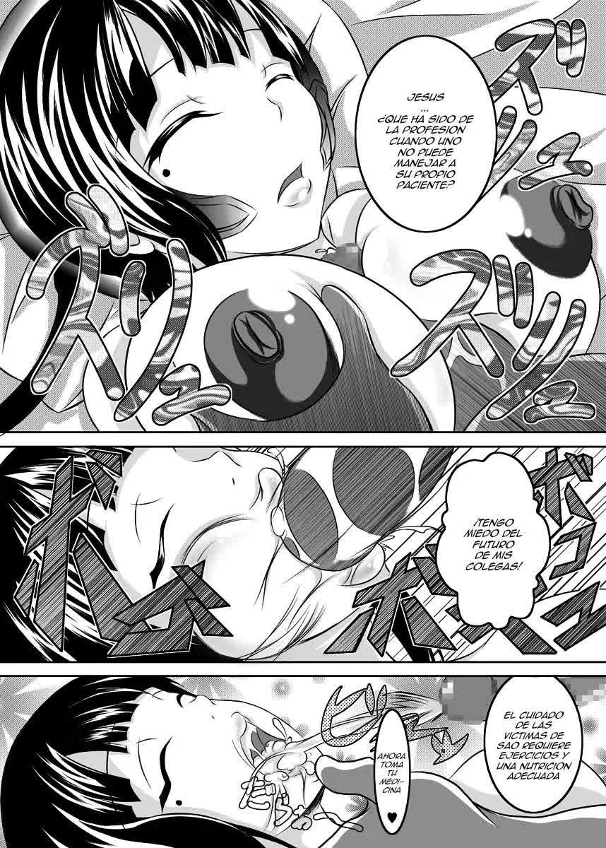 Irakabeshi Sugite Atama ga Okashiku Natta Hito ga Kangaeta SAO Hon - A SAO Book Drawn by a Man Driven Insane by Bashing his Head Against a Wall Comic porno