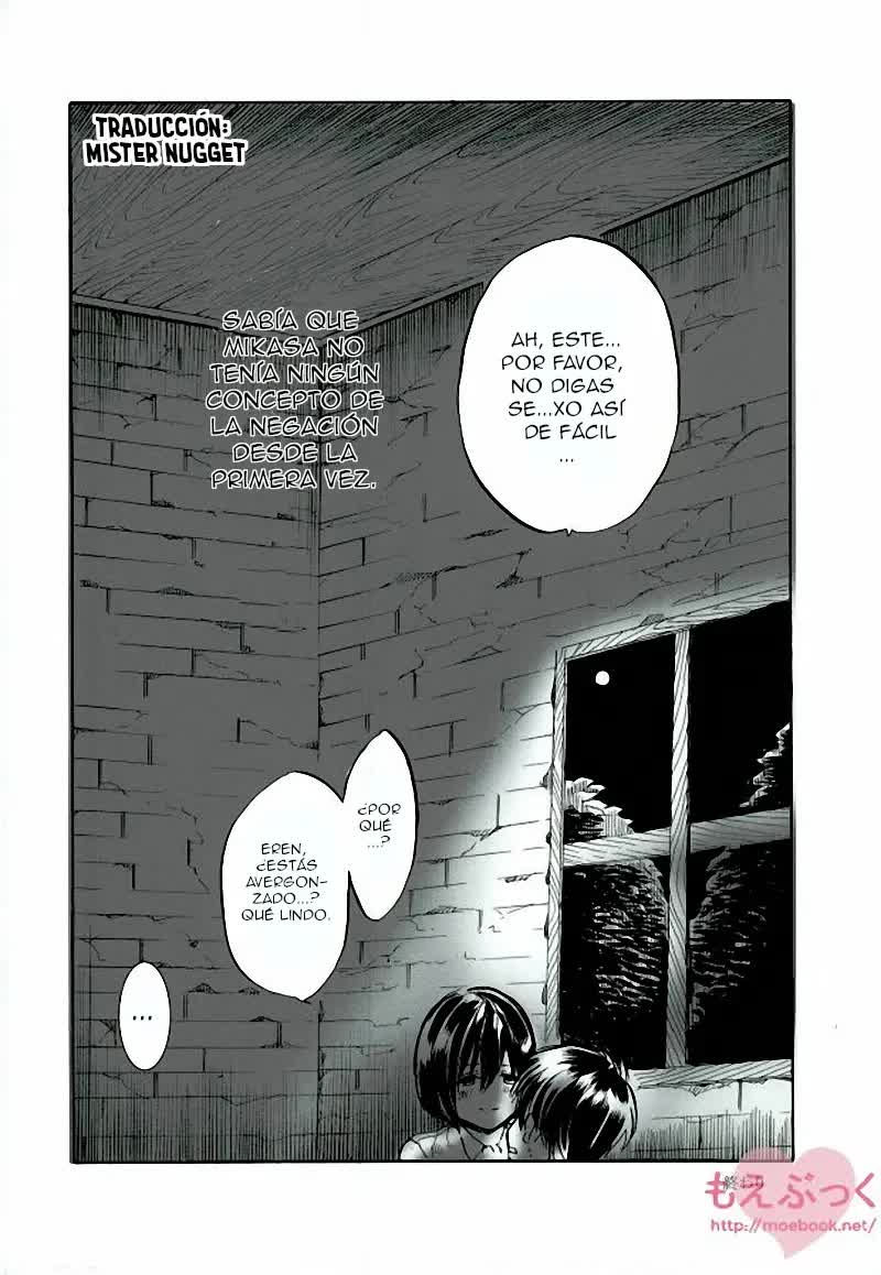 Eren ga Mikasa ni Sukihoudai - Eren quiere a Mikasa Comic porno