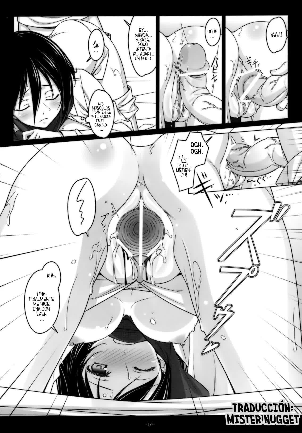ATTACK ON MIKASA Comic porno