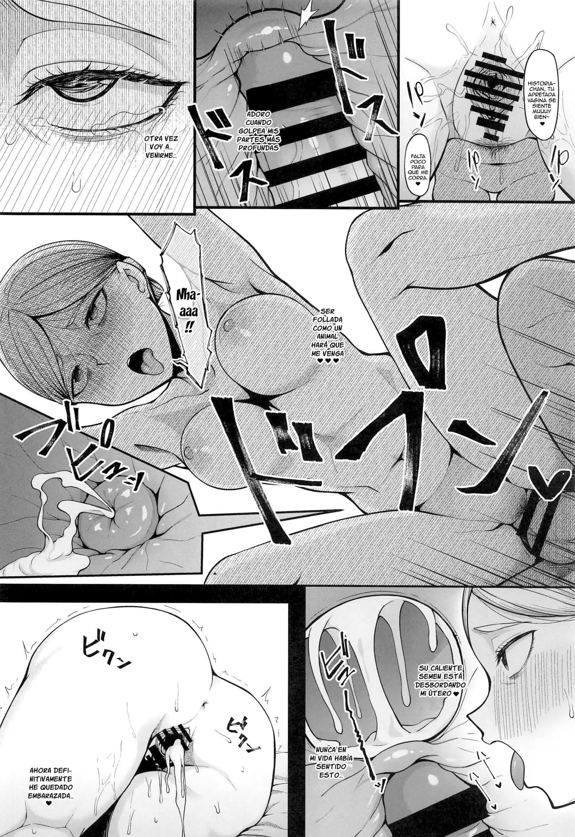 Kairaku Ochi shita Botebara Joou Historia Comic porno