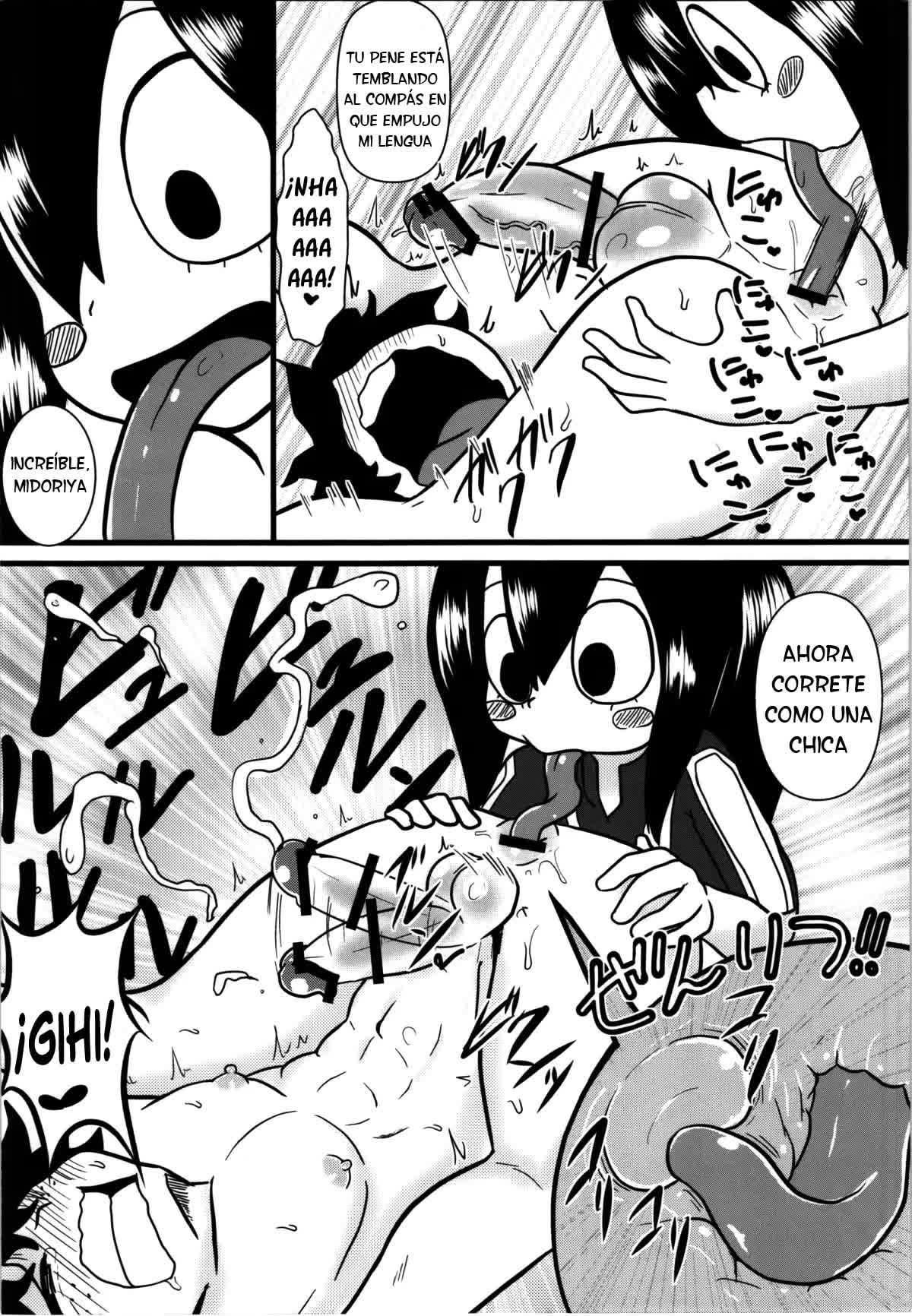 Tsuyu-chan to! Ganbarette Kanji no Dex Comic porno
